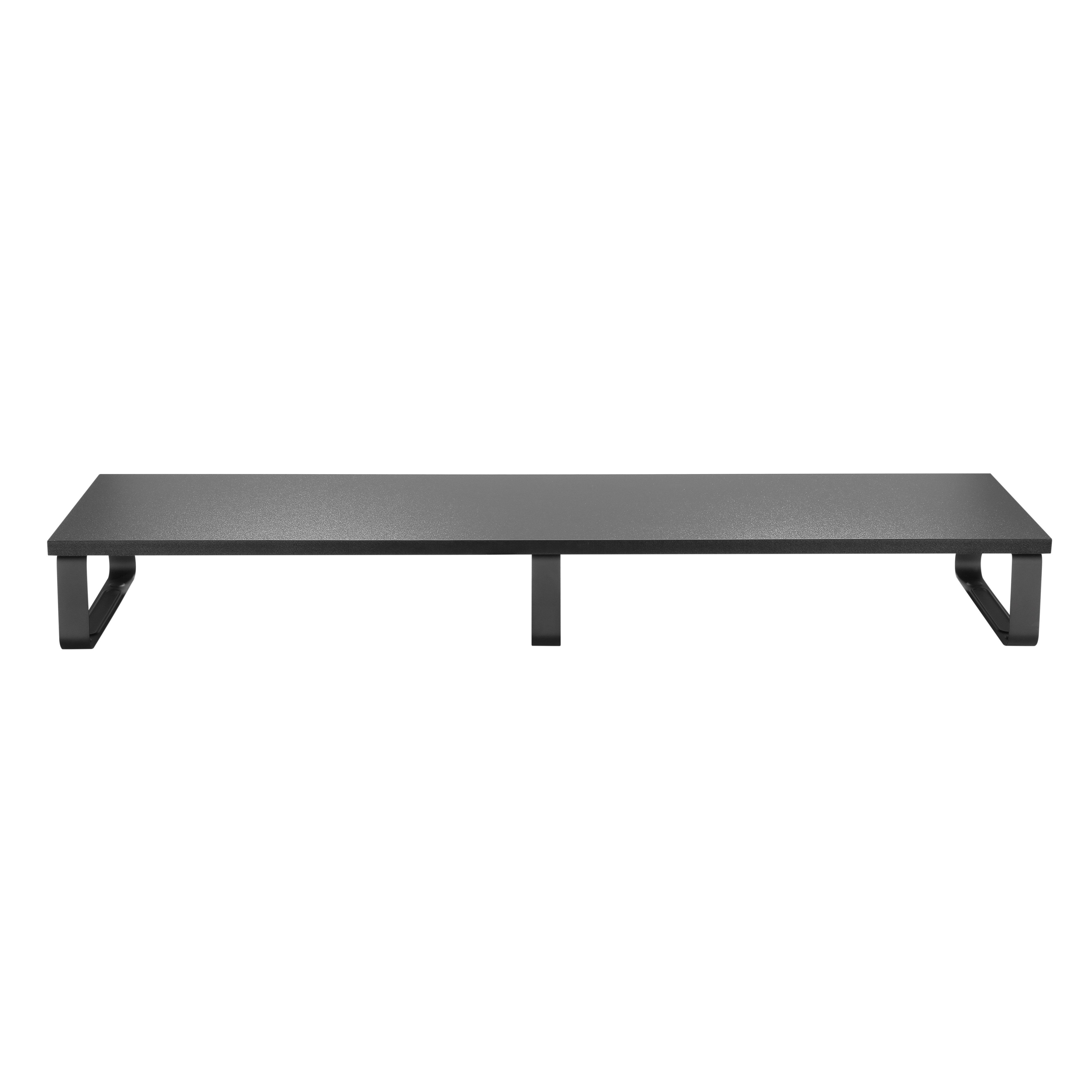 RICOO Schreibtischaufsatz Monitor Tischaufsatz FS0112 für 2x 13-32 Zoll (33-81 cm) Monitore, (Computer Monitor Stand, 1-St., stabil bis 20Kg belastbar), Monitorständer Schreibtisch Monitorerhöhung Bildschirm Tisch Aufsatz