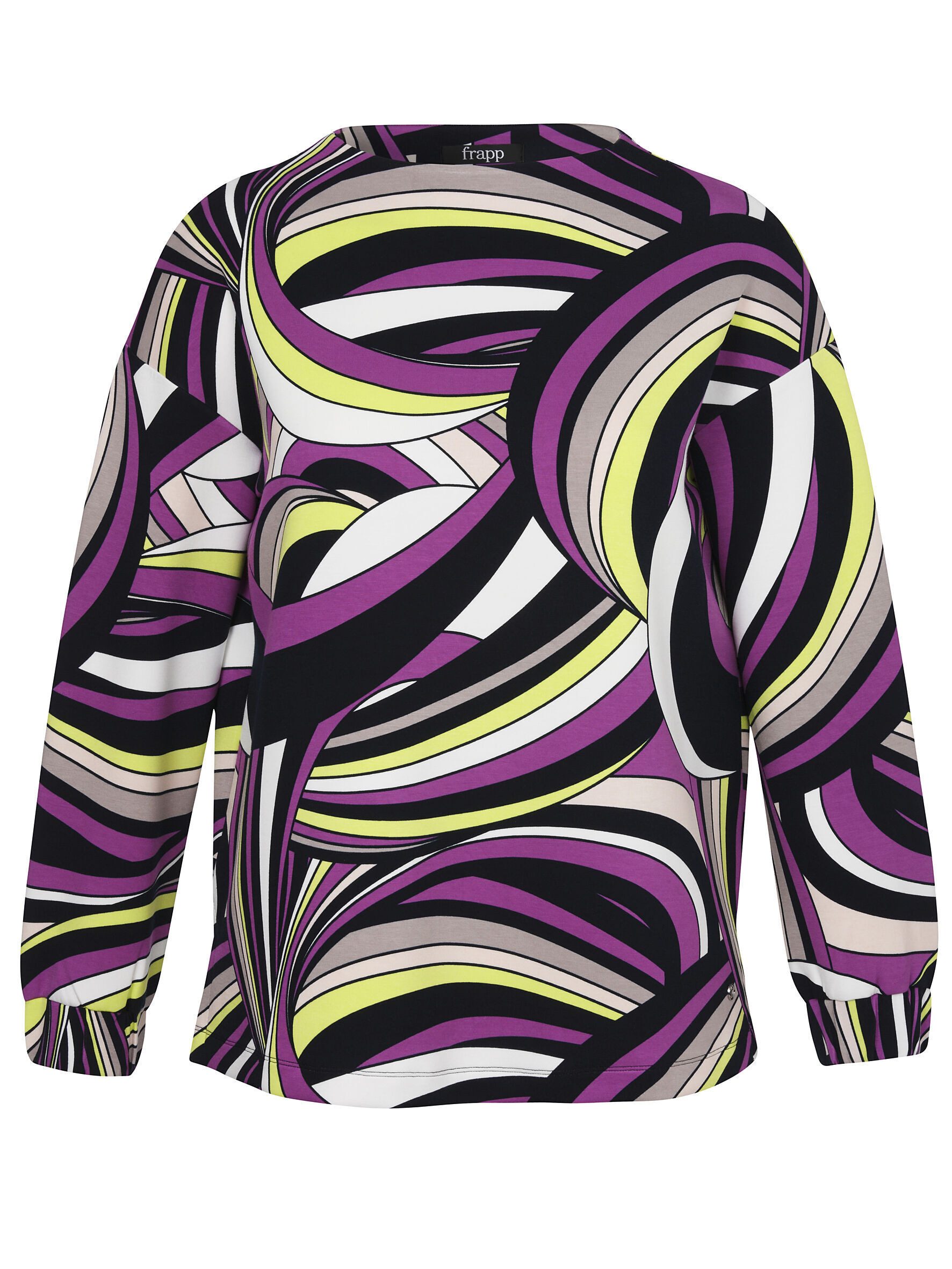 FRAPP Sweatshirt (1-tlg) Große Größen