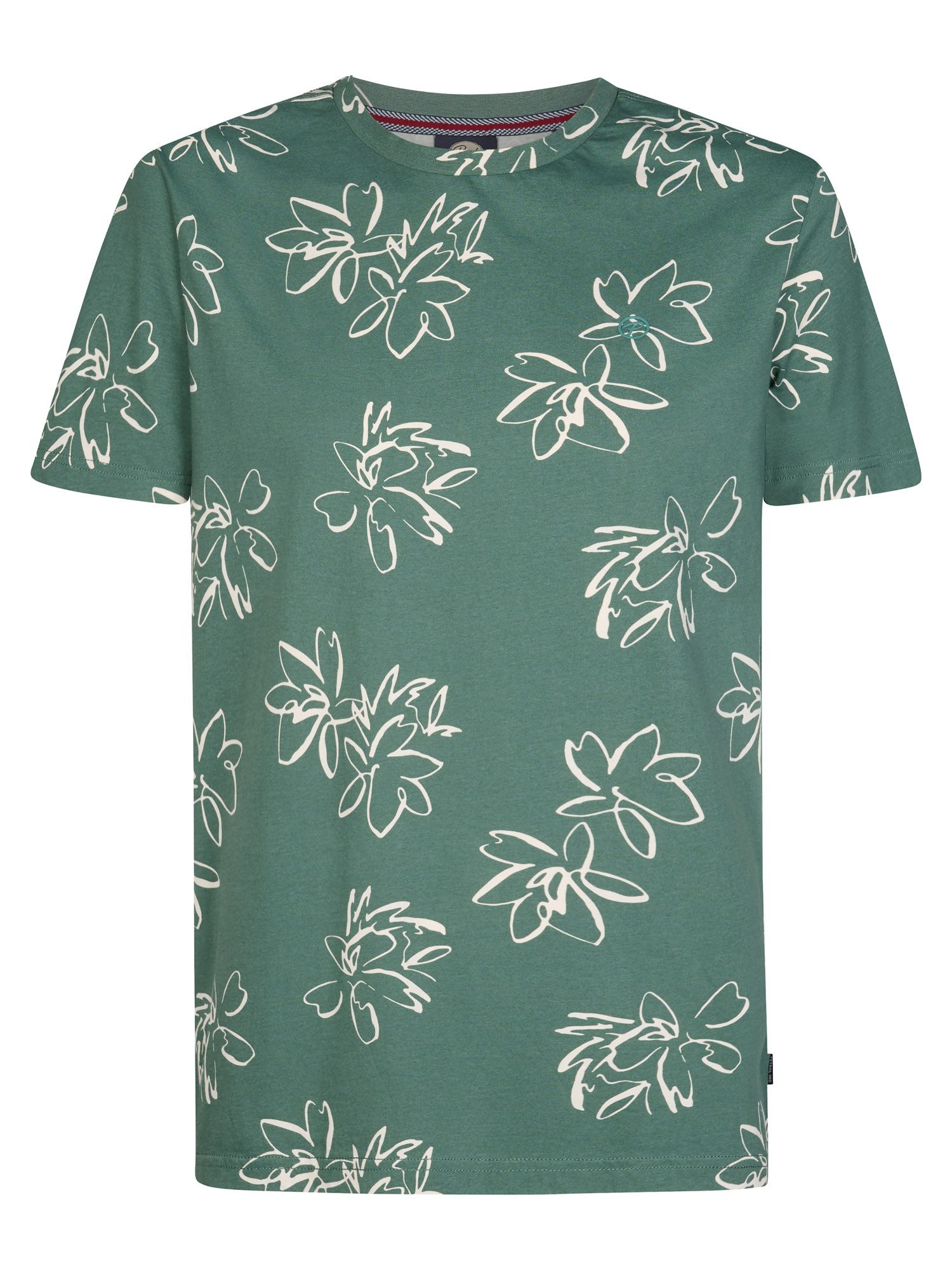 Petrol Industries T-Shirt Grafito mit Allover-Print