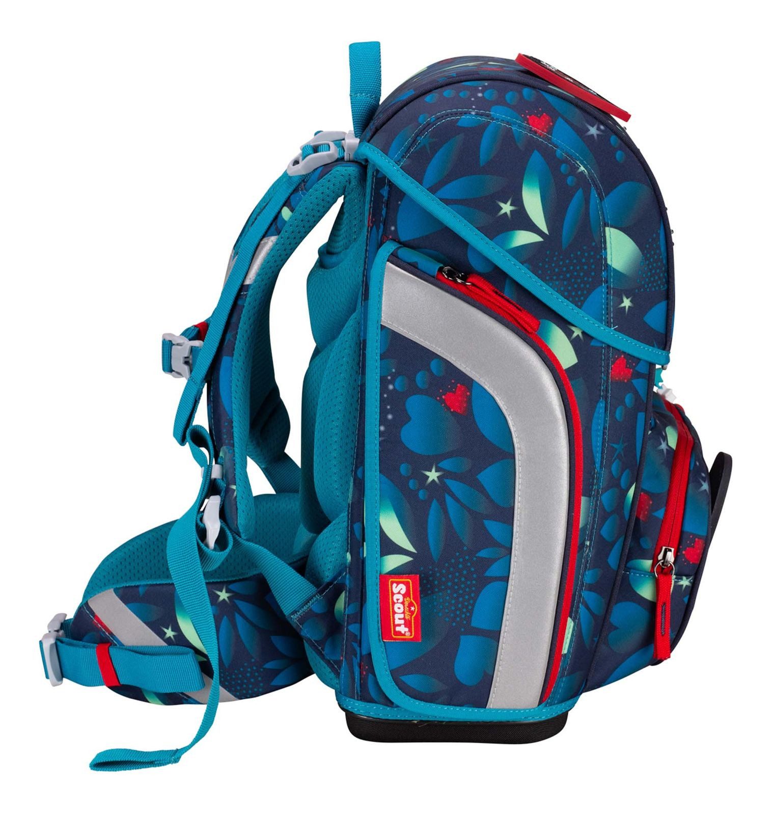 Scout Schulranzen Genius Set 4-teilig (Set, 4-tlg)