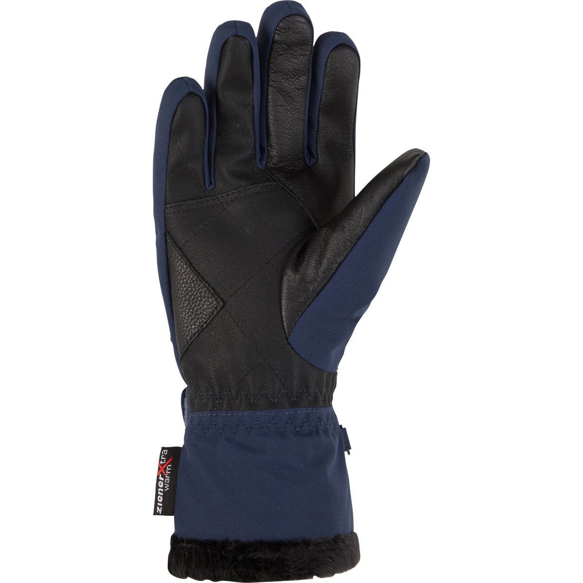 Ziener Skihandschuhe Lania ASR PR Glove Junior Trendige, wasserdichte Ski-Handschuhe mit PrimaLoft® Isolation und