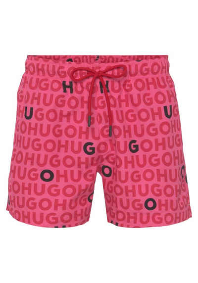 HUGO Badeshorts TORTUGA mit Print