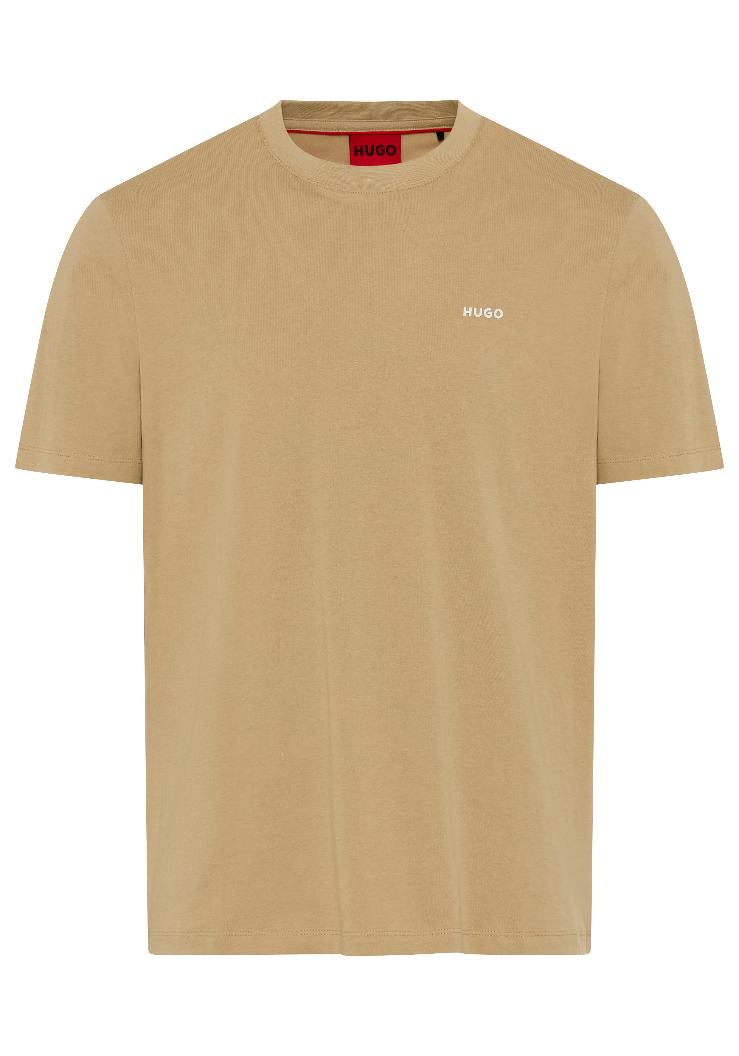 HUGO T-Shirt Dero Rundhalsausschnitt, Regular Fit, Basic Must Have günstig online kaufen