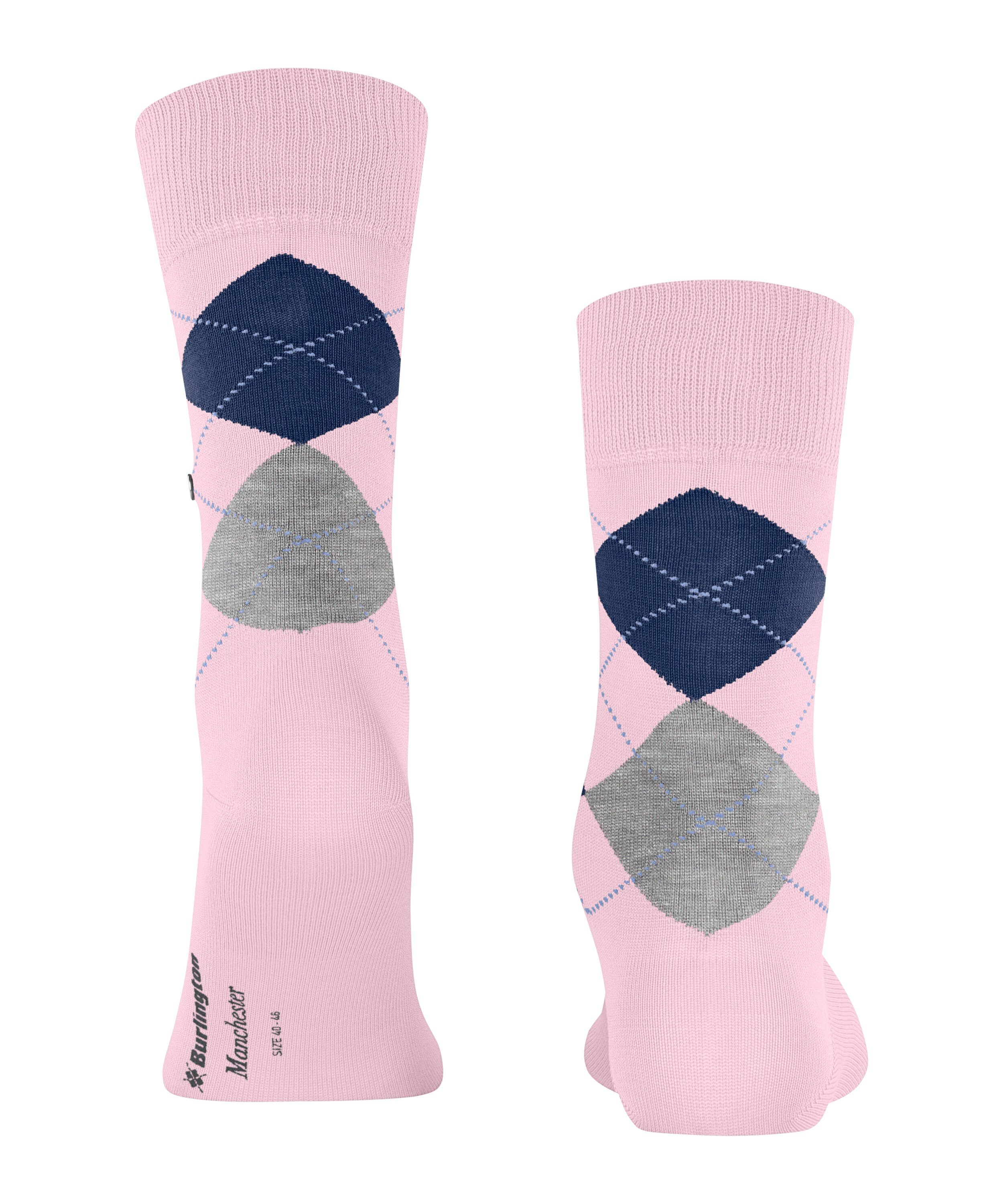 Burlington Socken Manchester (1-Paar) mit elegant schimmernder Baumwolle