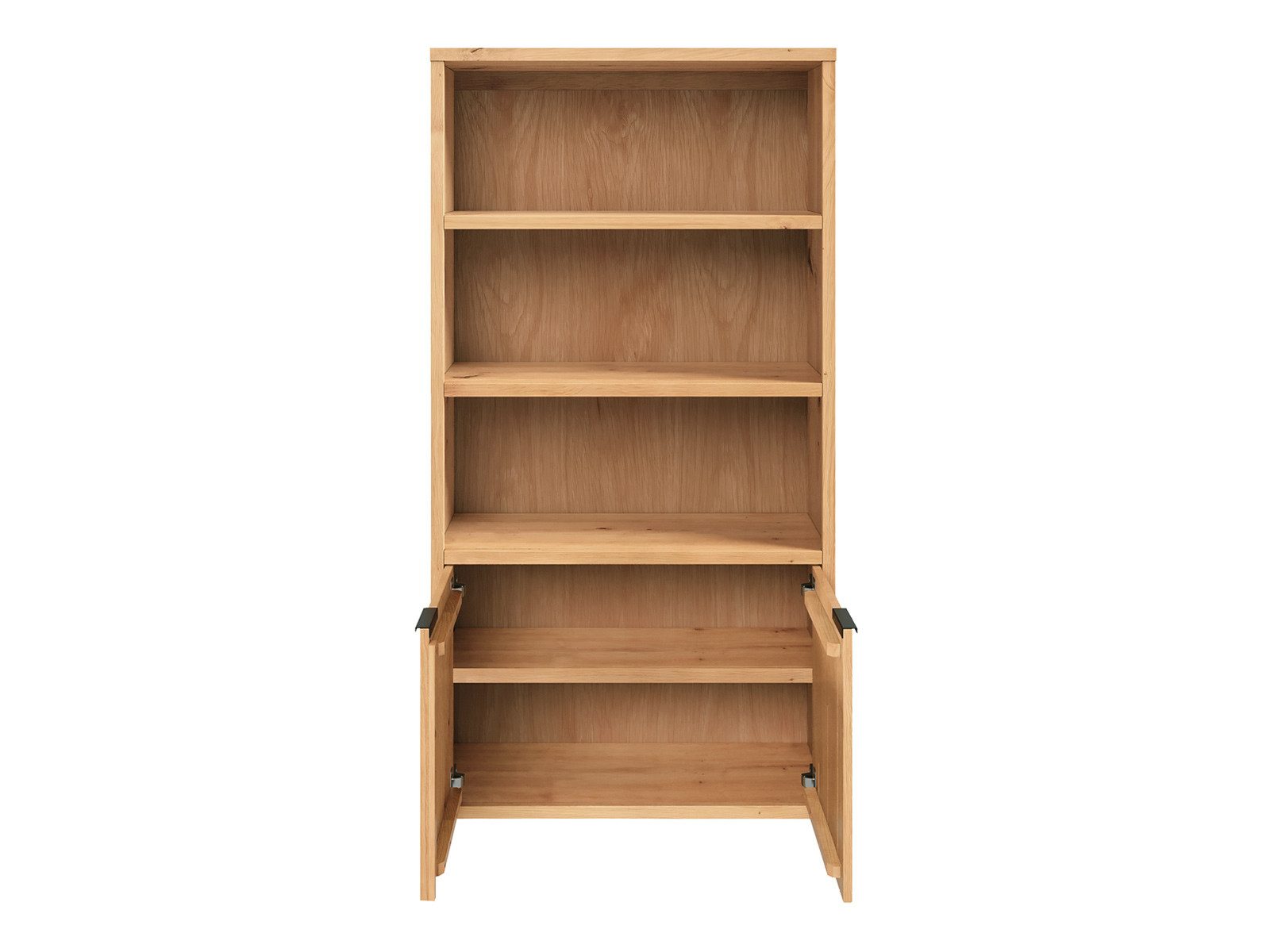 massivum Wohnwand Wildeiche Sydney, Wohnzimmer Set 3tlg