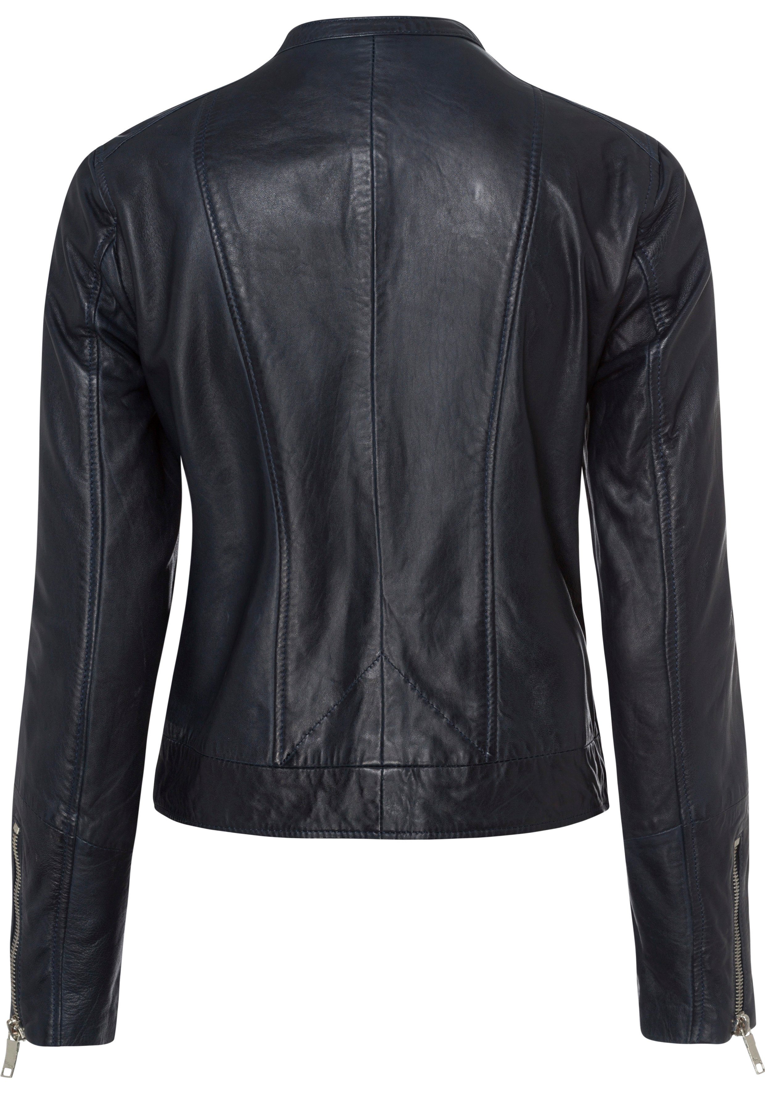 Maze Lederjacke mit im klassischen Look, günstig online kaufen