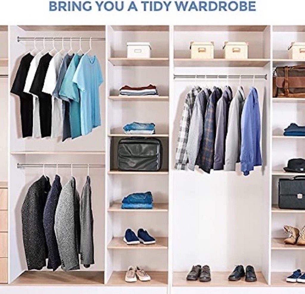 House Day Kleiderbügel Kunststoff, Kleiderbügel Platzsparend, (48-tlg), Str günstig online kaufen