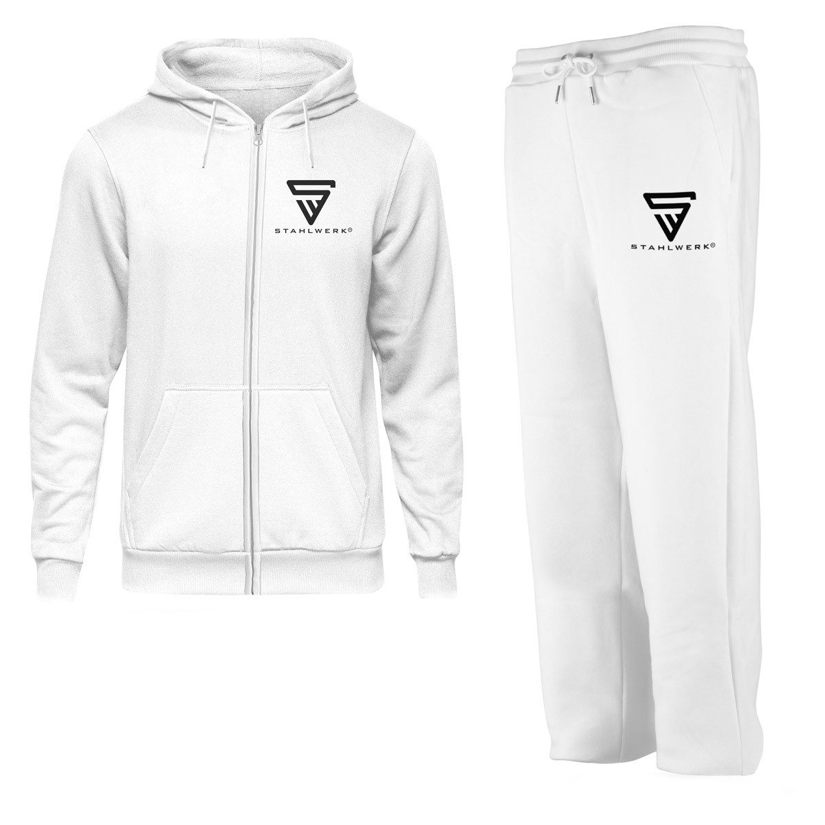 STAHLWERK Jogginganzug Jogginganzug Weiß Größe L günstig online kaufen