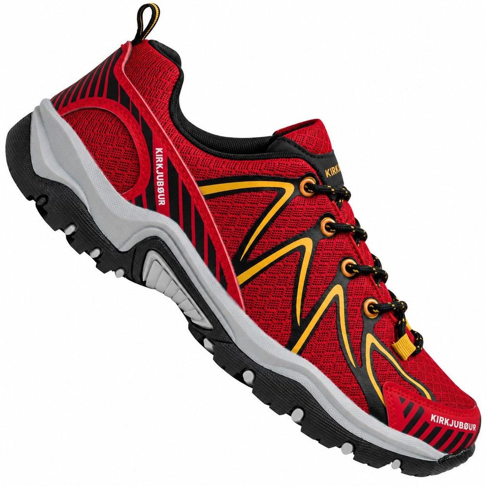 KIRKJUBOUR "Makalu" Unisex Outdoor Schuhe Outdoorschuh flexible, leichte Profilsohle mit hohen Dämpfungseigenschaften