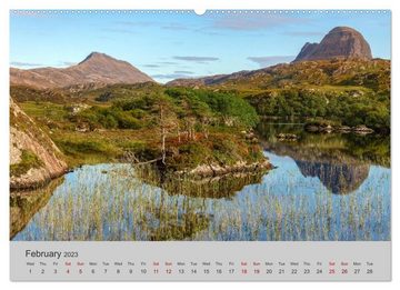 CALVENDO Wandkalender Scottish Highlands (Premium-Calendar 2023 DIN A2 Landscape)