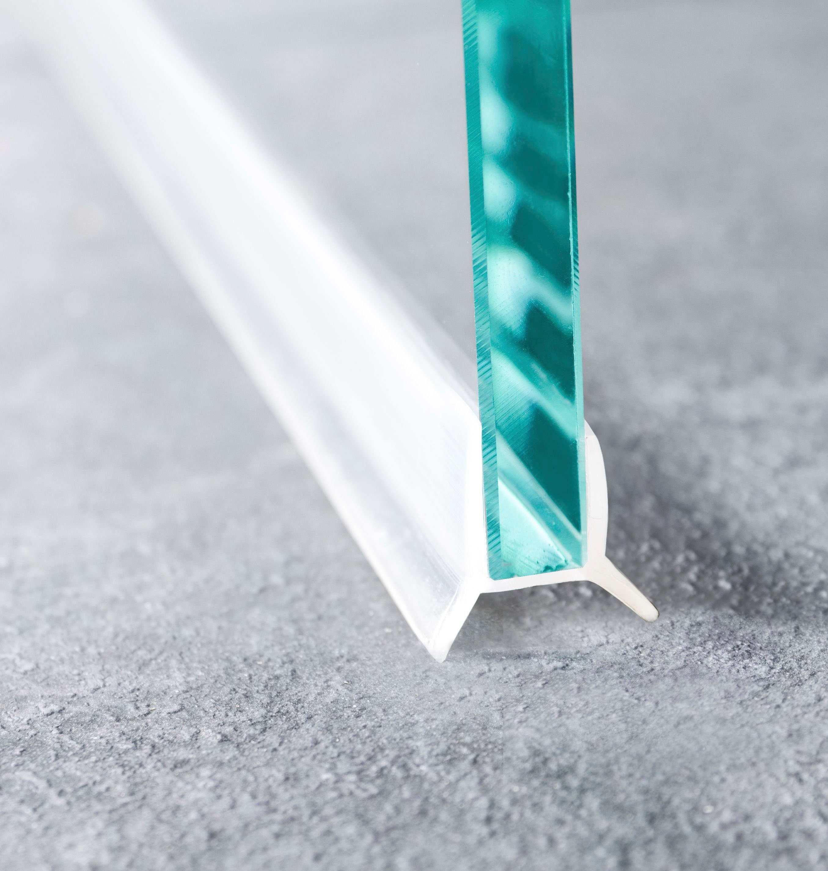 Sanotechnik Walk-in-Dusche Freedom II, Einscheibensicherheitsglas