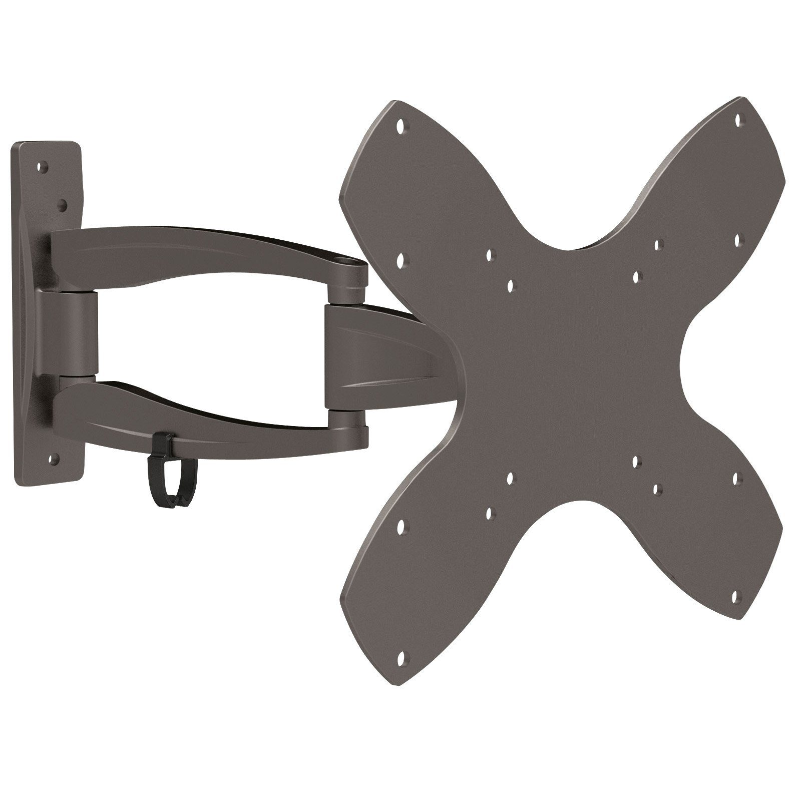 Drall Instruments TV-Wandhalterung S48, (bis 42 Zoll, 1-tlg., 1, bis 42 Zoll, schwenkbar neigbar ausziehbar Fernseher Halter VESA 200)