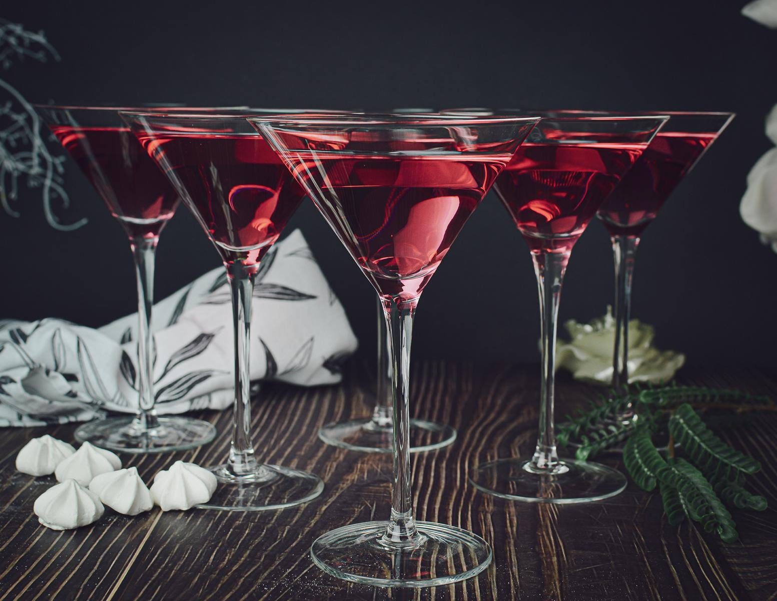 Sendez Martiniglas 4 Martinigläser 230ml Martinischale Cocktailgläser, Glas