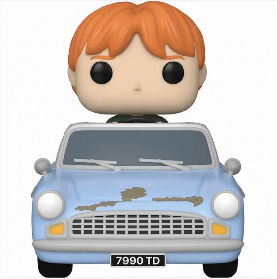 Funko Actionfigur Funko POP! : Rides - Harry Potter: Ron Weasley In Flying Car #112