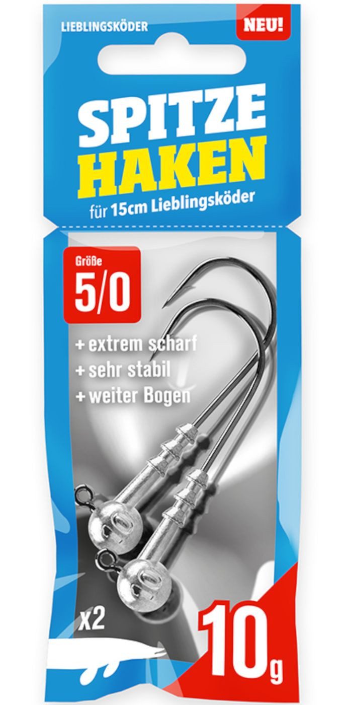 Lieblingsköder Jighaken Lieblingsköder Spitze Крюк 5/0 - 2 Jighaken