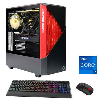 Hyrican GAMEMAX Contac BR 7116 Gaming-PC (Intel® Core i7 13700F, RTX 4060, 16 GB RAM, 1000 GB SSD, Wasserkühlung, DDR5, Windows 11)