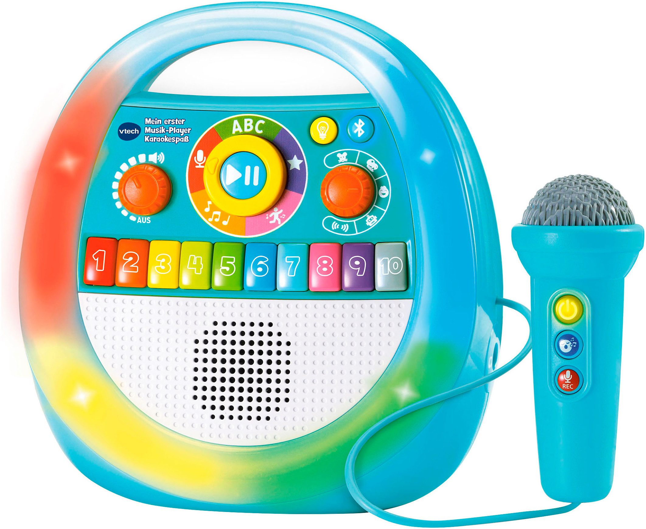 Vtech® Lernspielzeug Mein erster Musik-Player - Karaokespaß, mit Licht und Sound