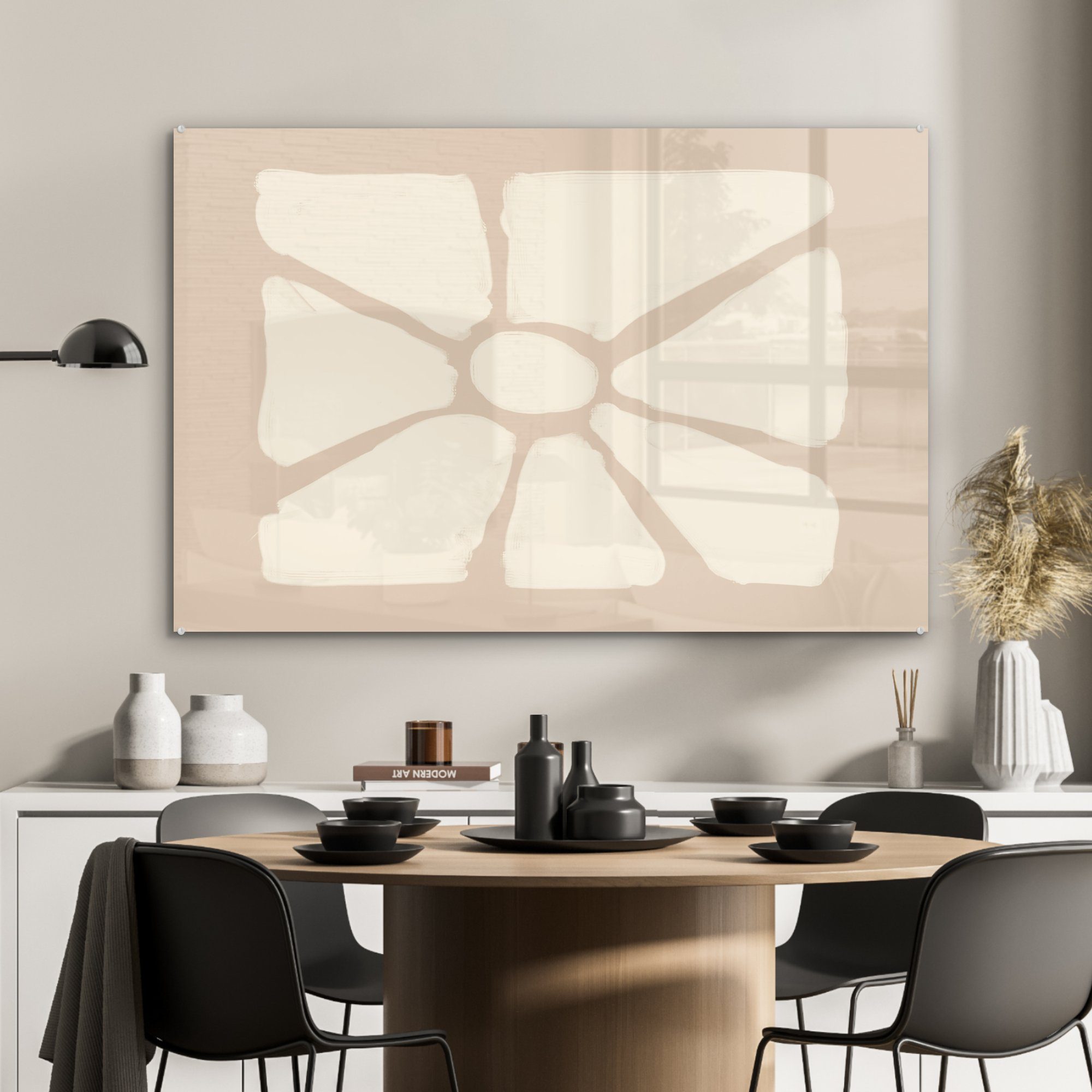 MuchoWow Acrylglasbild Blumen - Pastell - günstig online kaufen