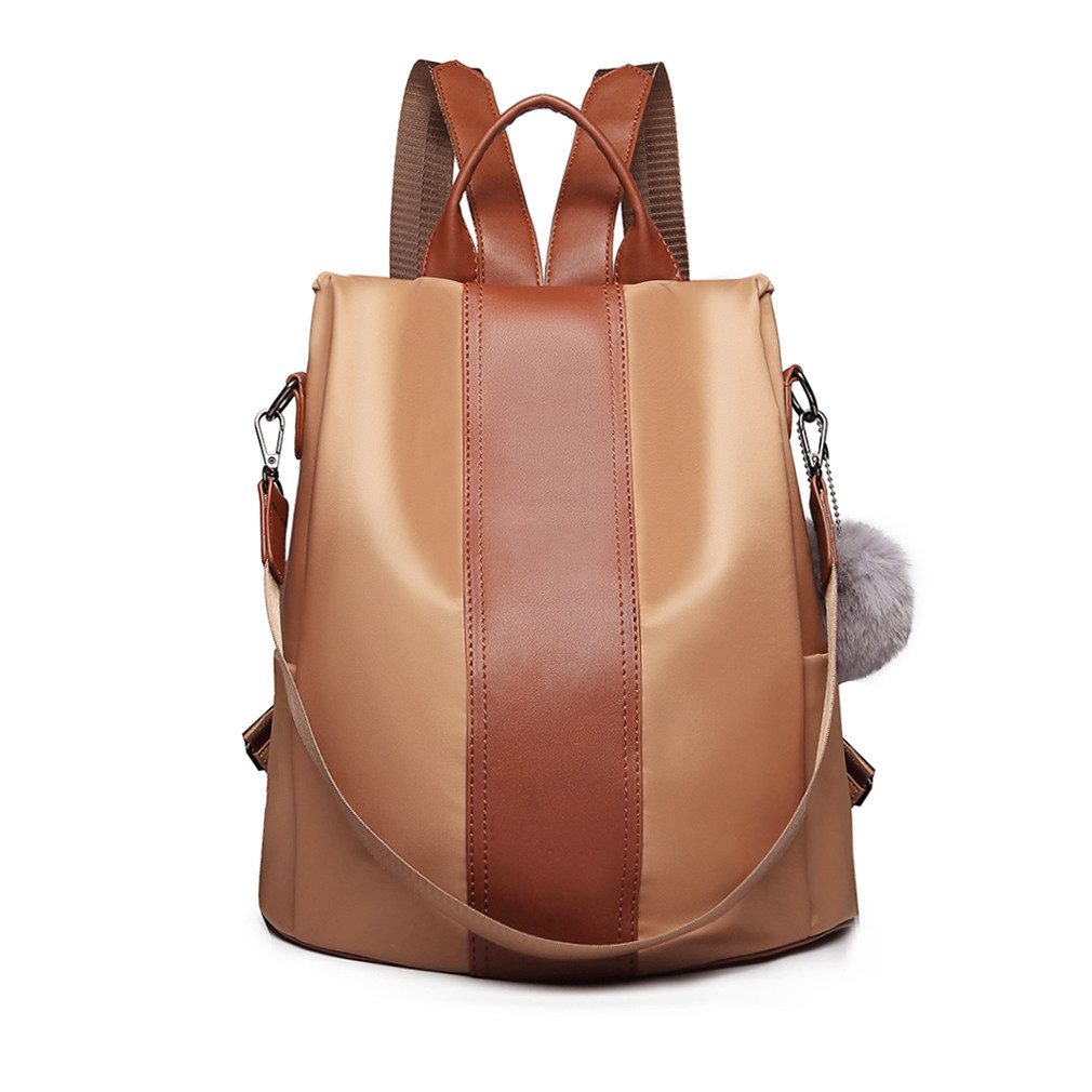 Miss Lulu Rucksack Damen Rucksack Schultaschen 2 in 1 Tagesrucksack