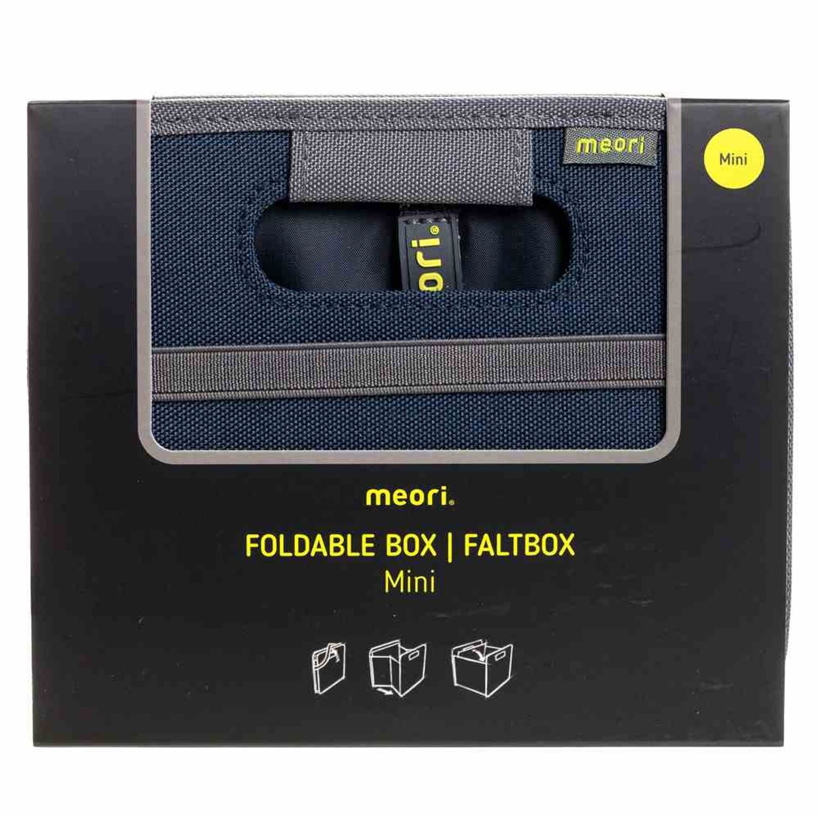 meori Aufbewahrungsbox Meori Aufbewahrungsbox Klappbox Ordnungssystem Faltbox Mini 1,8 l Mari