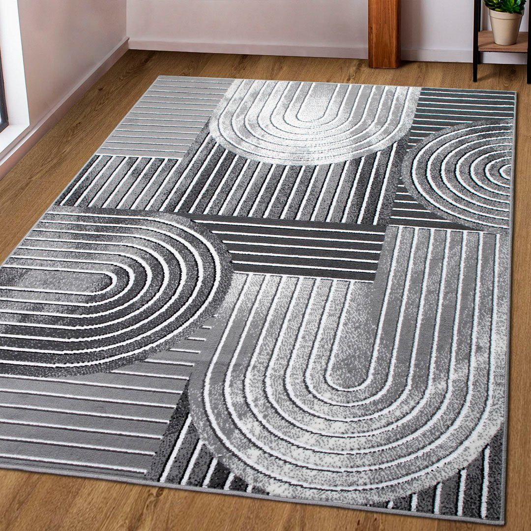 OTTO home Teppich Lysandra, rechteckig, Höhe: 8 mm, 3D-Effekt, softer Kurzf günstig online kaufen