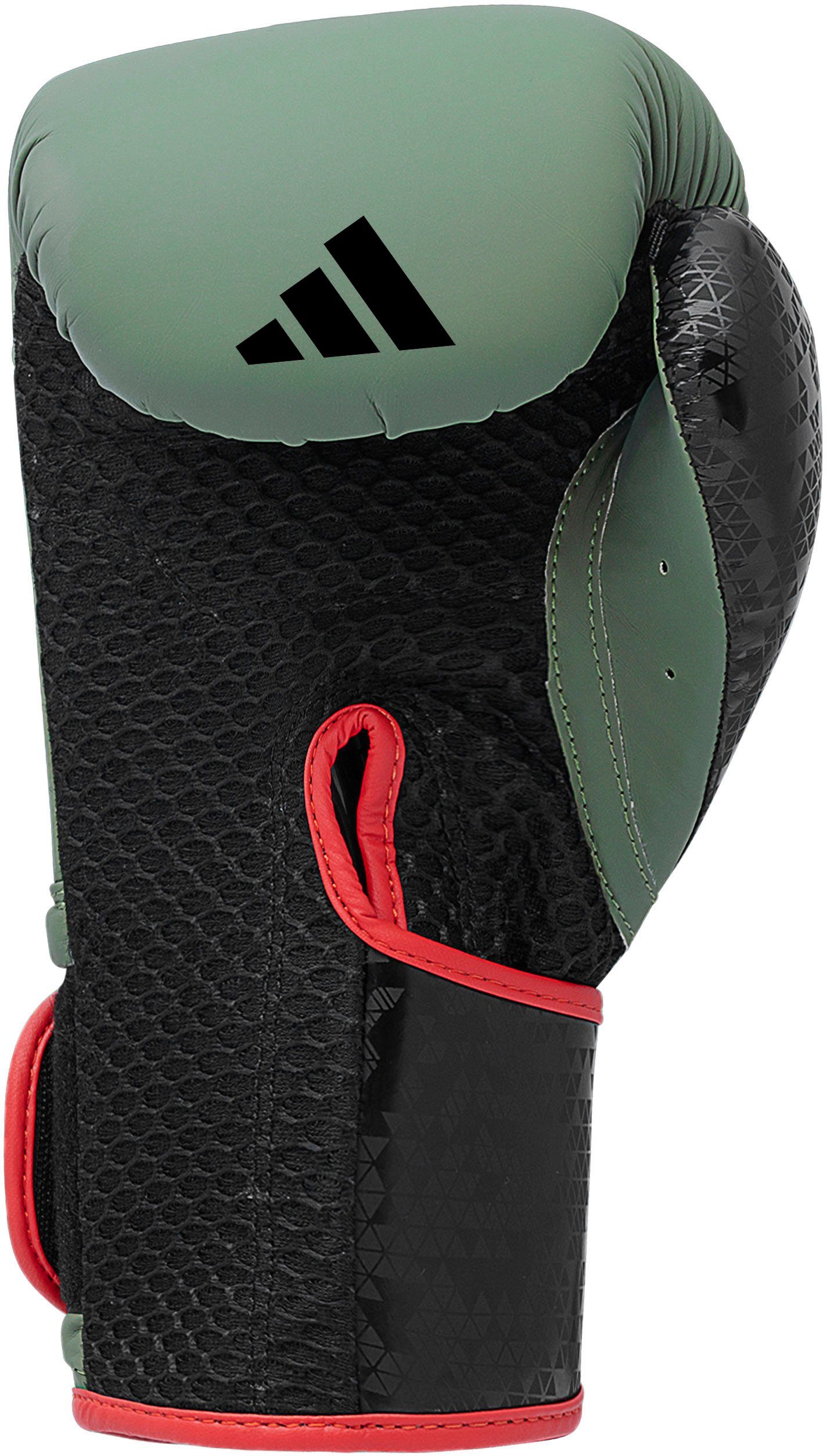 olivgrün/schwarz Combat Performance adidas Boxhandschuhe 50