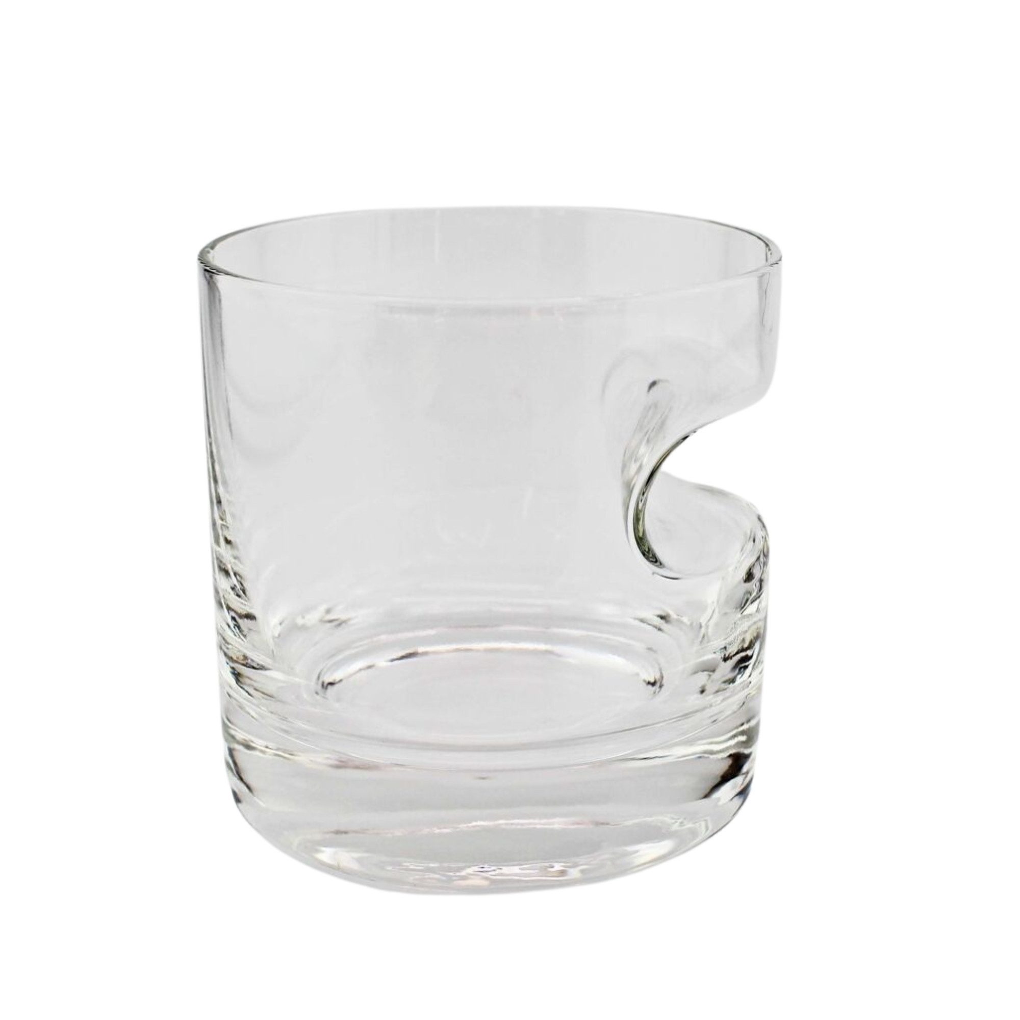 Whiskyglas Whiskeyglass classic mit Zigarrenhalter