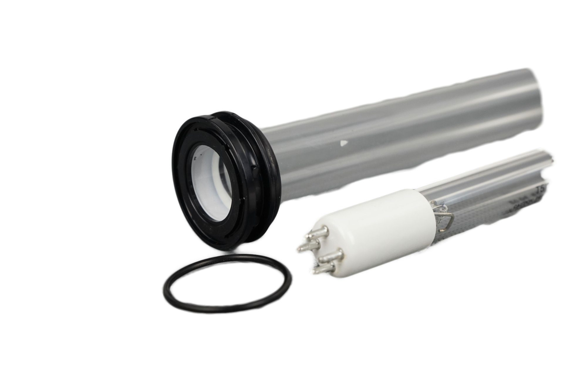 Aquaforte UVC-Klärer Aquaforte 80 Watt Set Amalgam Lampe & Glas für Tauch UVC 61 cm