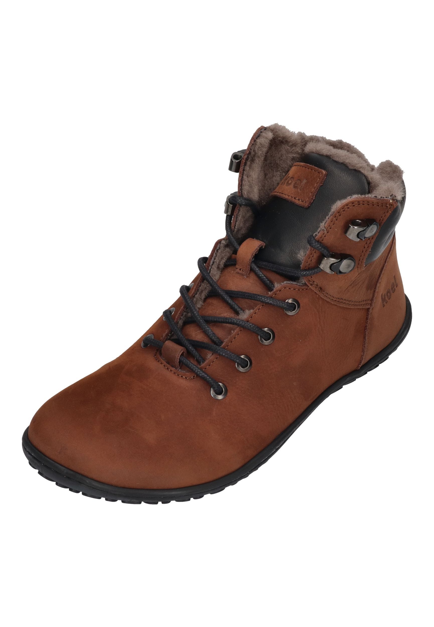 KOEL ISIDORE LAMBSWOOL Barfußschuh Chocolate