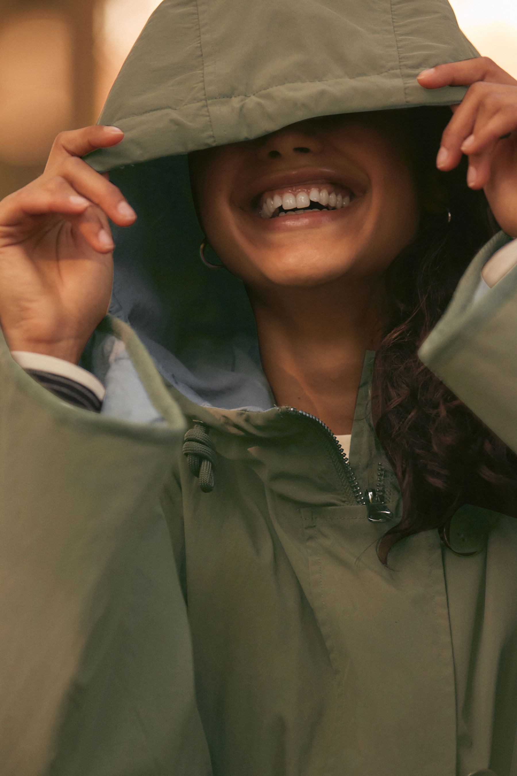 Next Steppjacke Wasserabweisende Wende-Steppjacke – Kurzgröße (1-St)