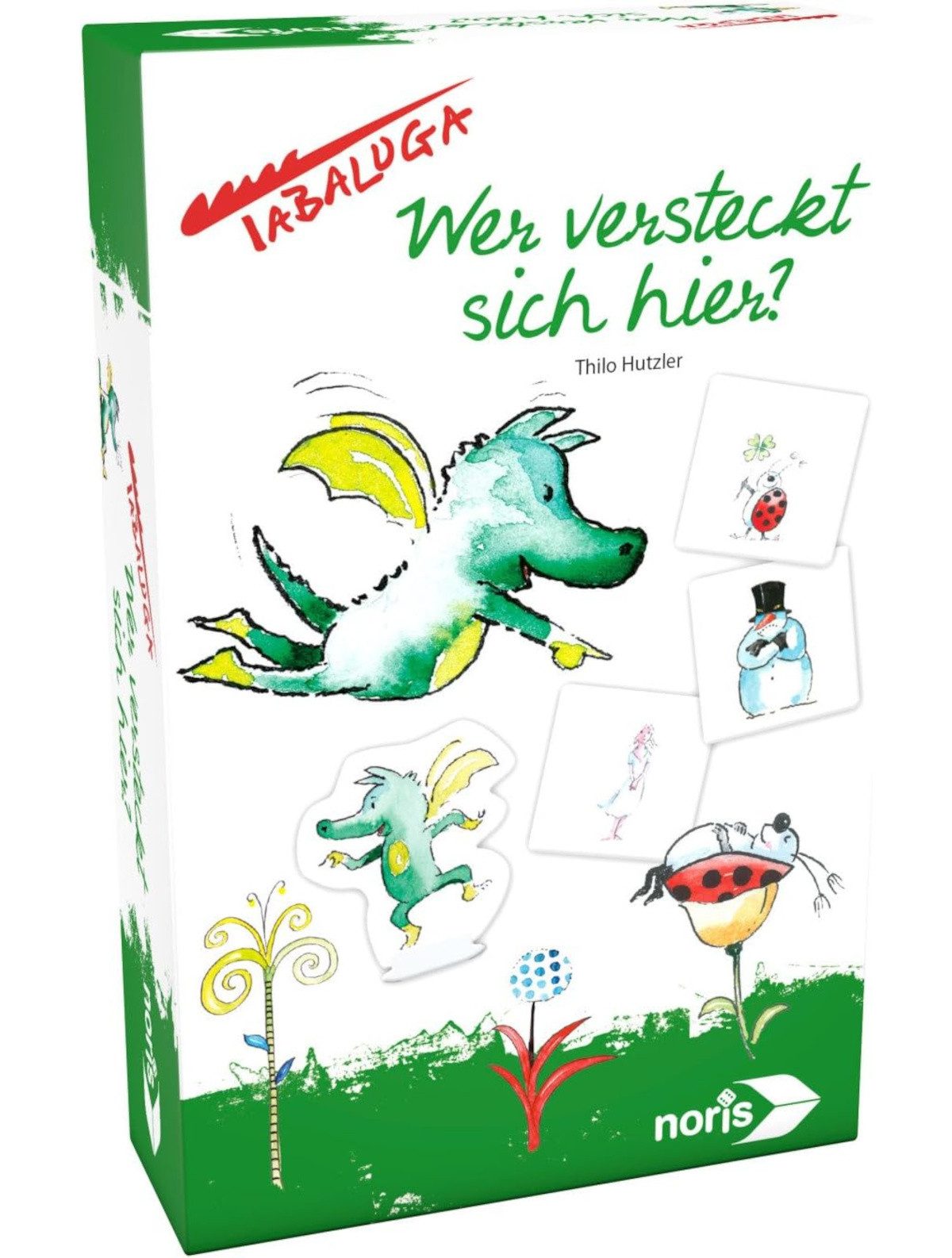 Noris Spiel Tabaluga Memo Spiel Wer versteckt sich hier Kinderspiel ab 5