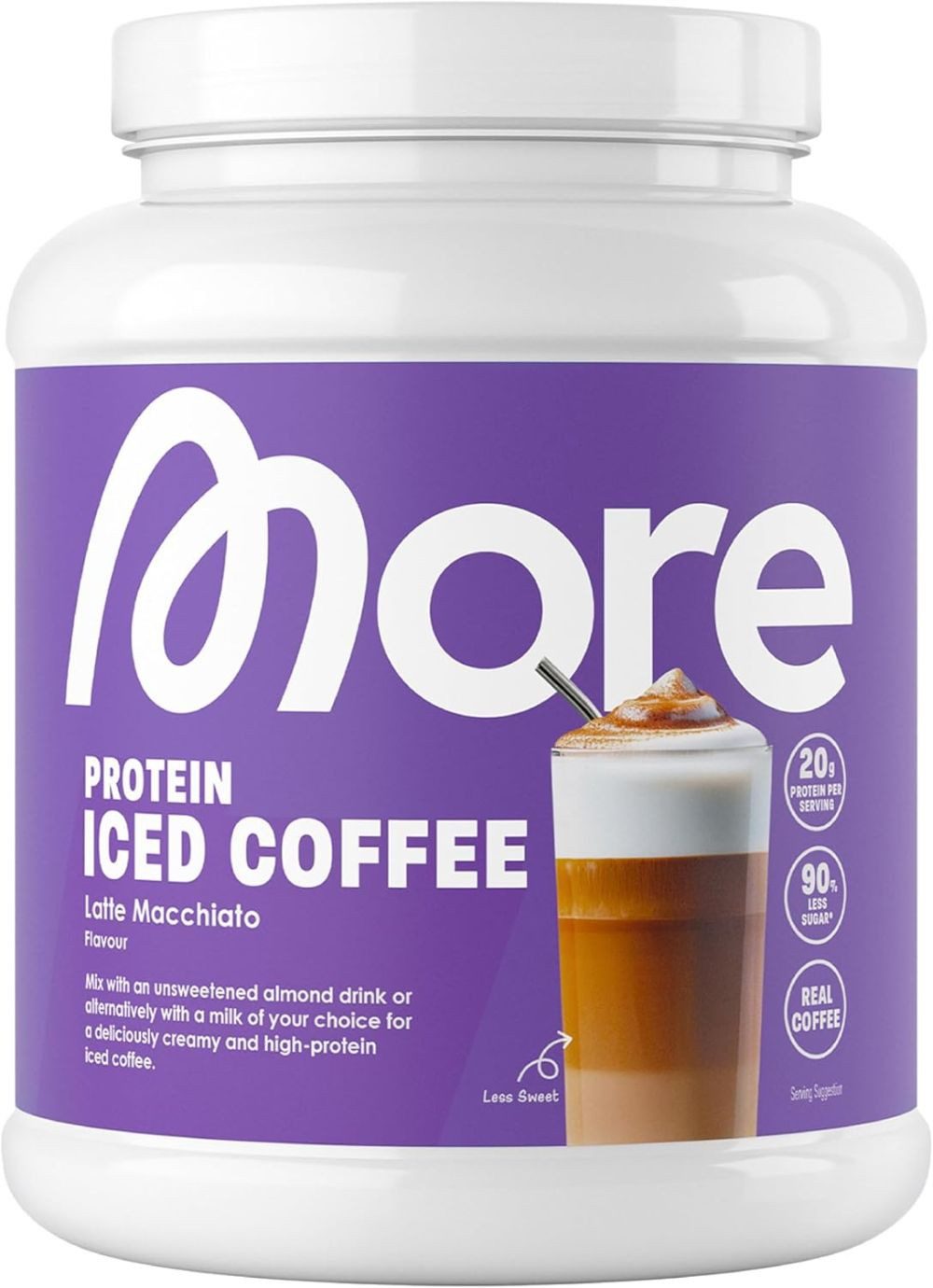 More Nutrition More Nutrition Protein Iced Coffee- 500 g Pulver