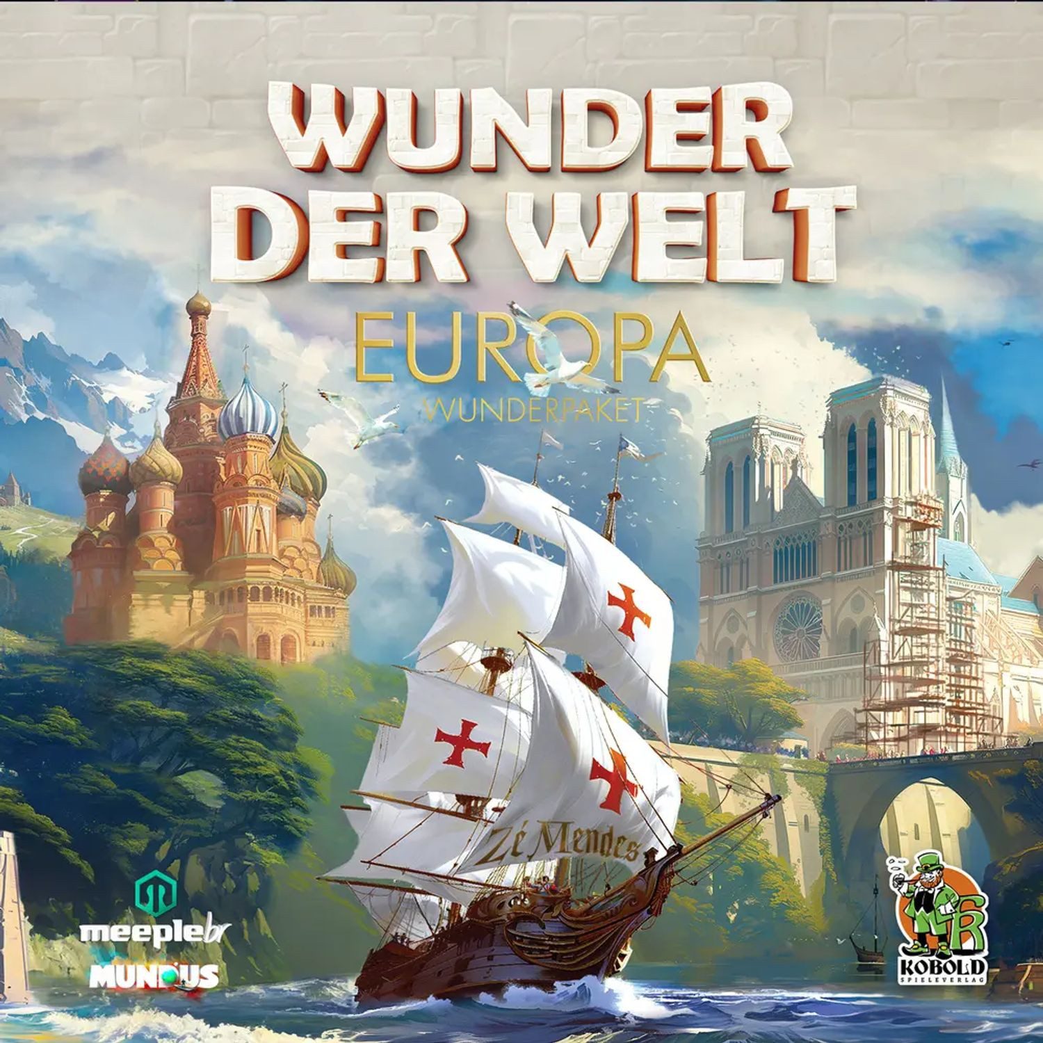 Kobold Spieleverlag Spiel Wunder der Welt, Europa - Erweiterung