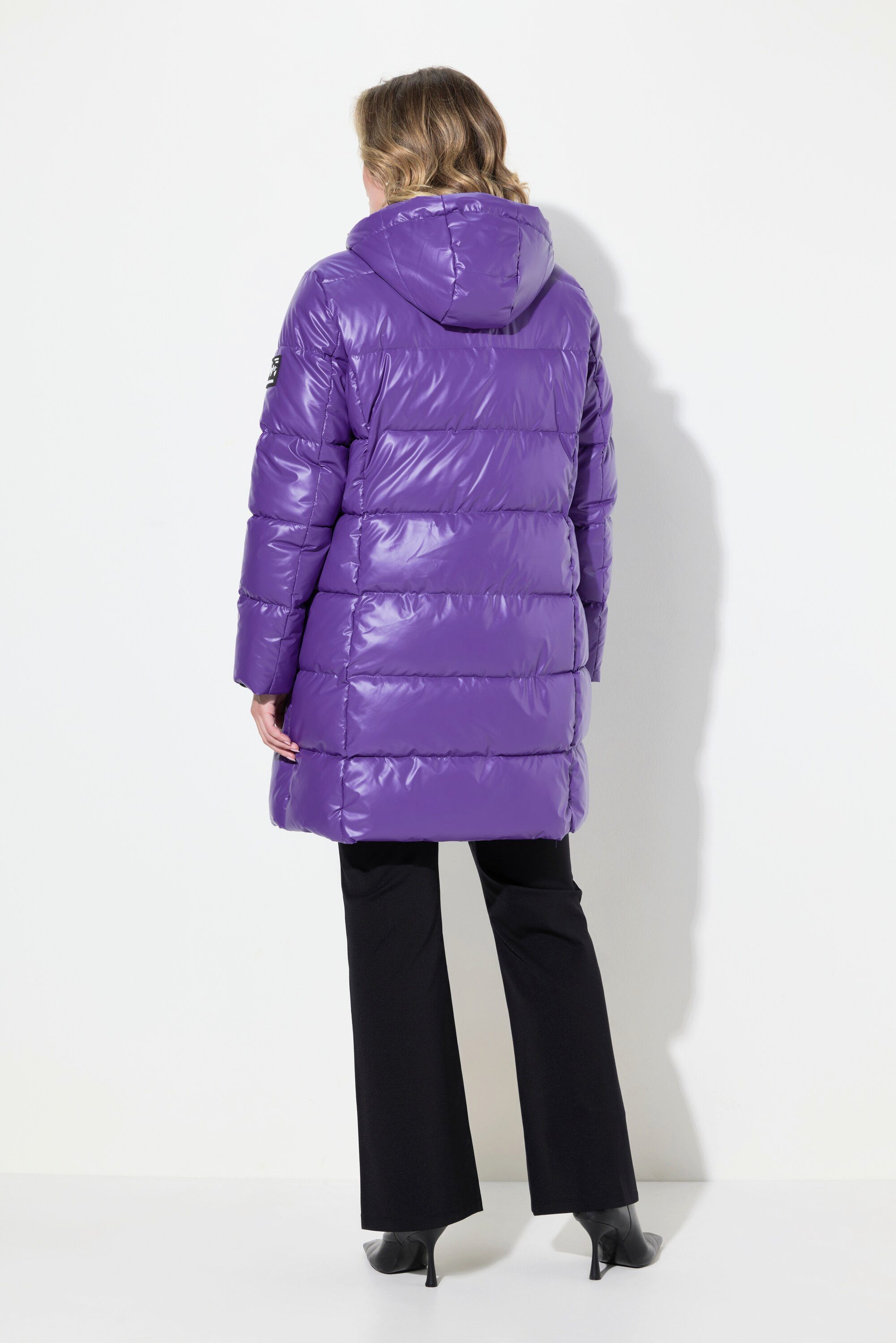MIAMODA Steppjacke Steppjacke Kapuze 2-Wege-Zipper