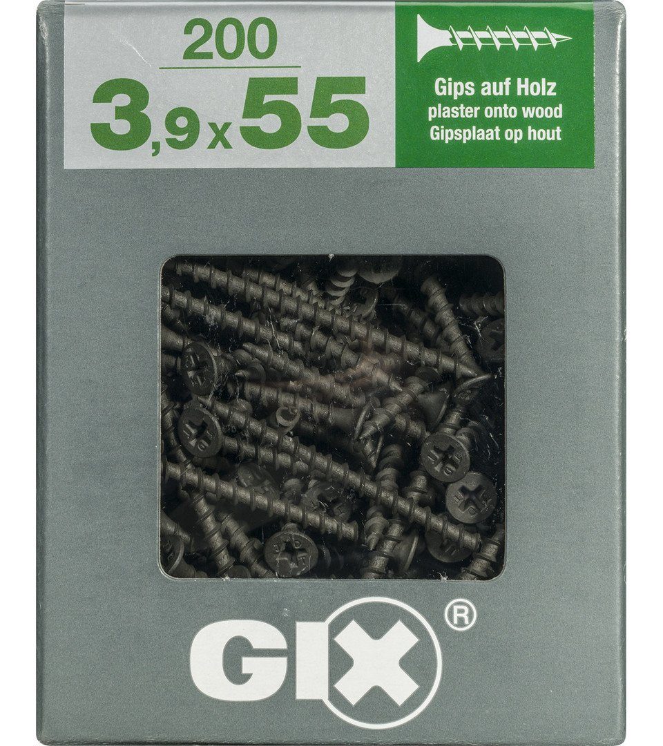SPAX Trockenbauschrauber Spax Schnellbauschrauben 3.9 x 55 mm PH 2