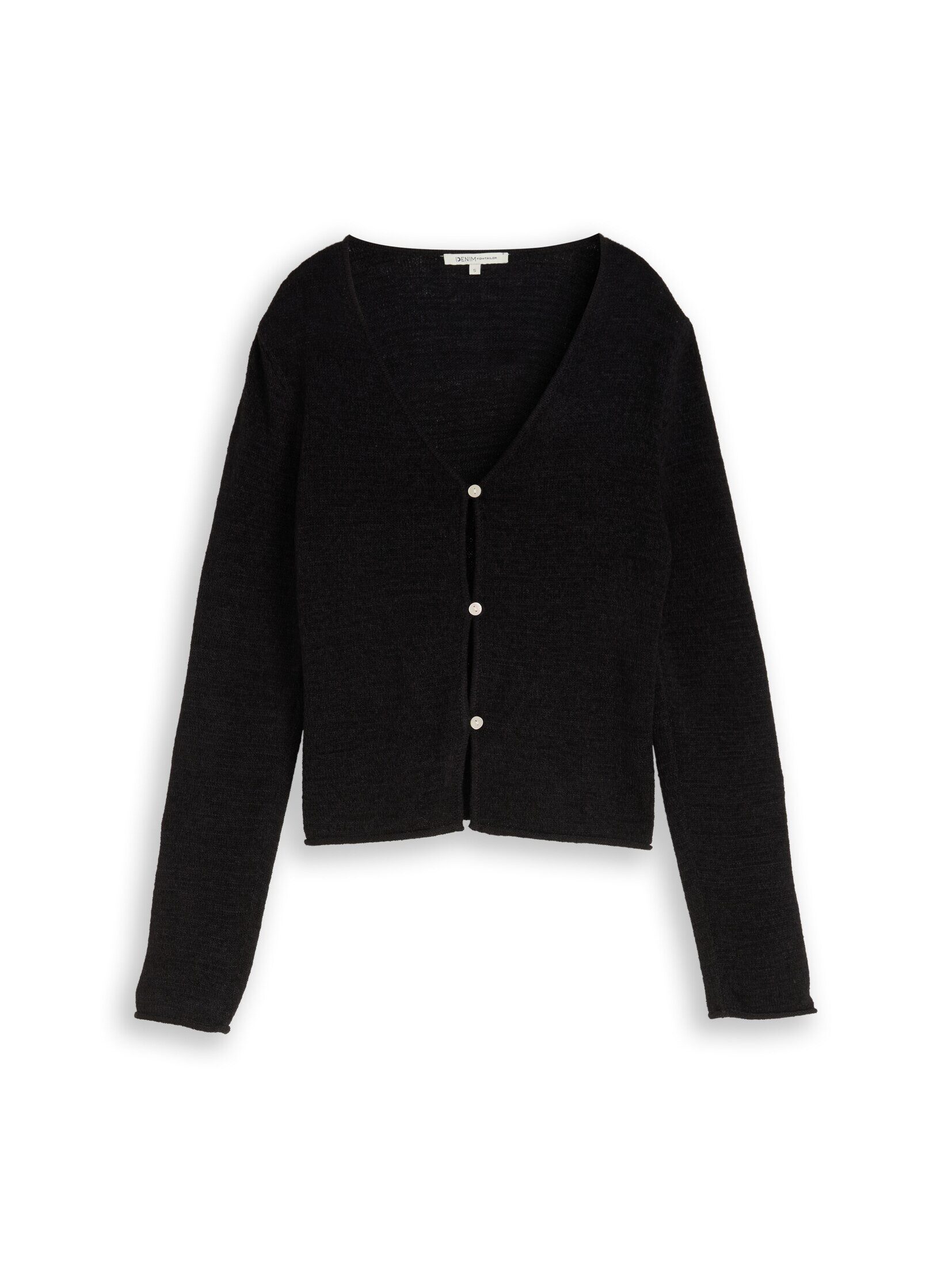 TOM TAILOR Denim Cardigan Pullover & Strickjacken Cardigan mit V-Ausschnitt