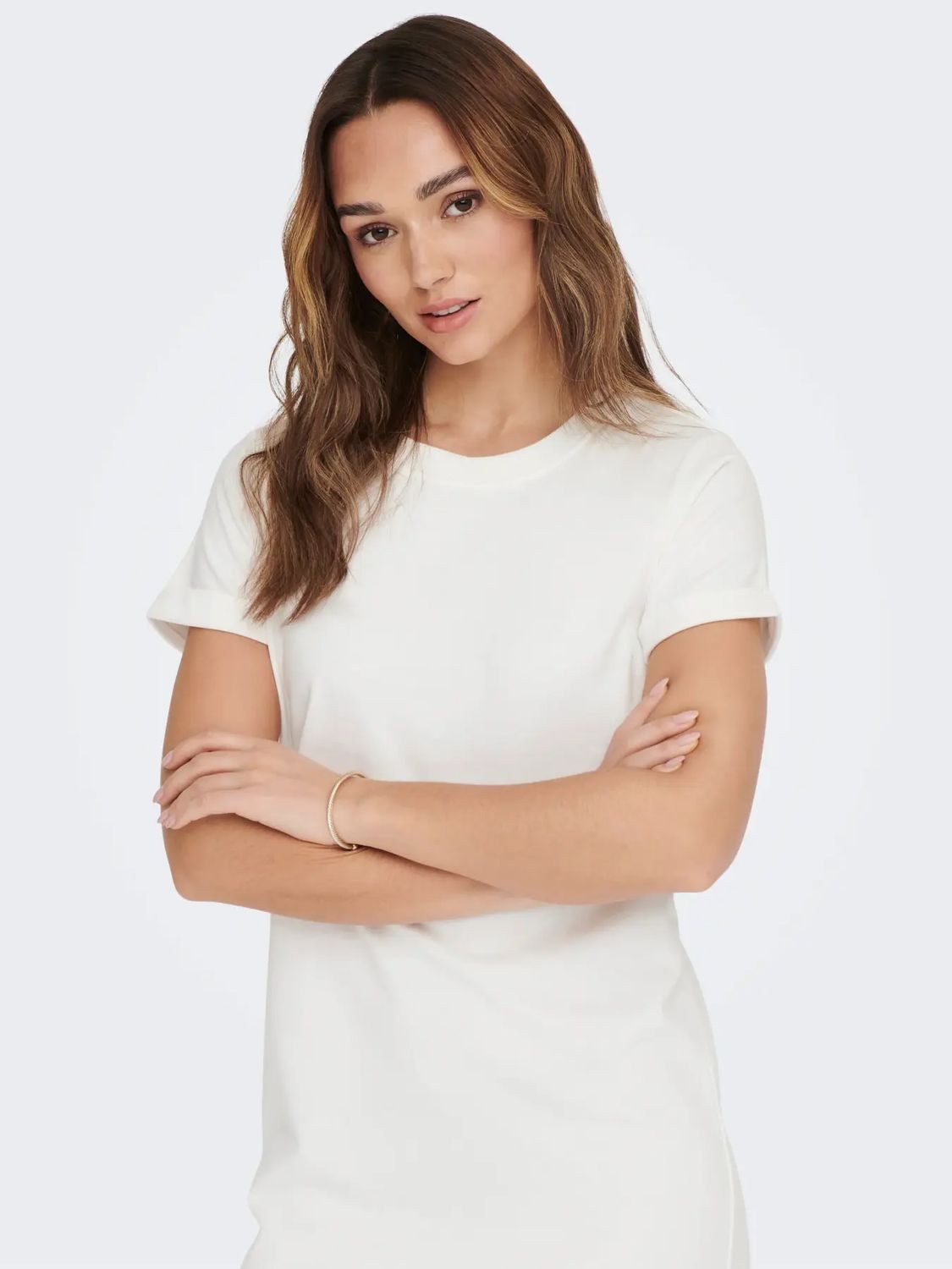 JDY Jerseykleid (Set) T-Shirt_Kleid für einen eleganten oder lässigen Look im 2er Sparpack