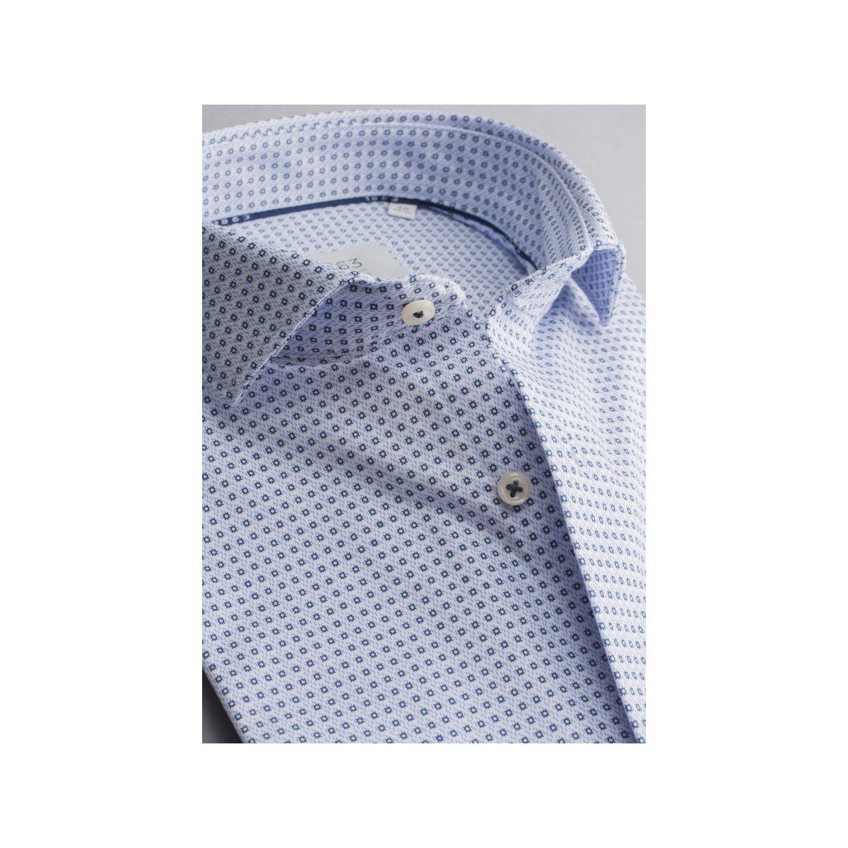Eterna Businesshemd blau Angabe) (1-tlg., keine