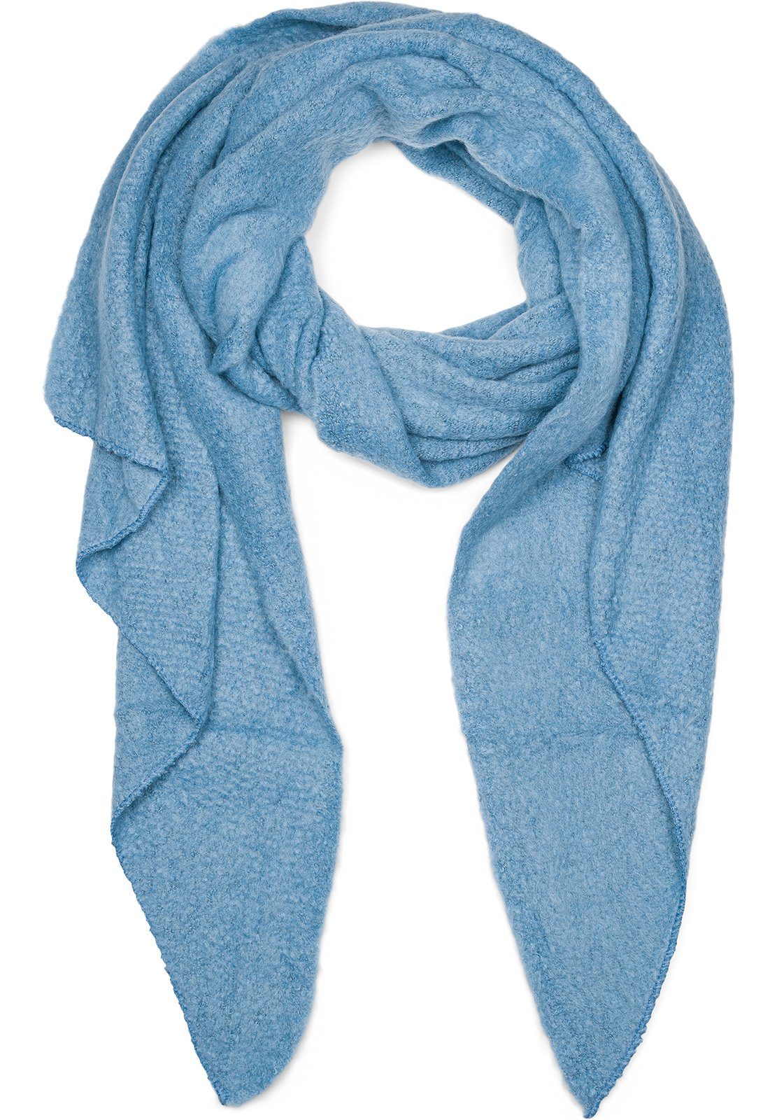 styleBREAKER XXL-Schal Asymmetrischer unifarbener Web Schal, günstig online kaufen