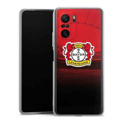 DeinDesign Handyhülle Bayer 04 Leverkusen Fußball Offizielles Lizenzprodukt, Xiaomi Poco F3 Silikon Hülle Bumper Case Handy Schutzhülle