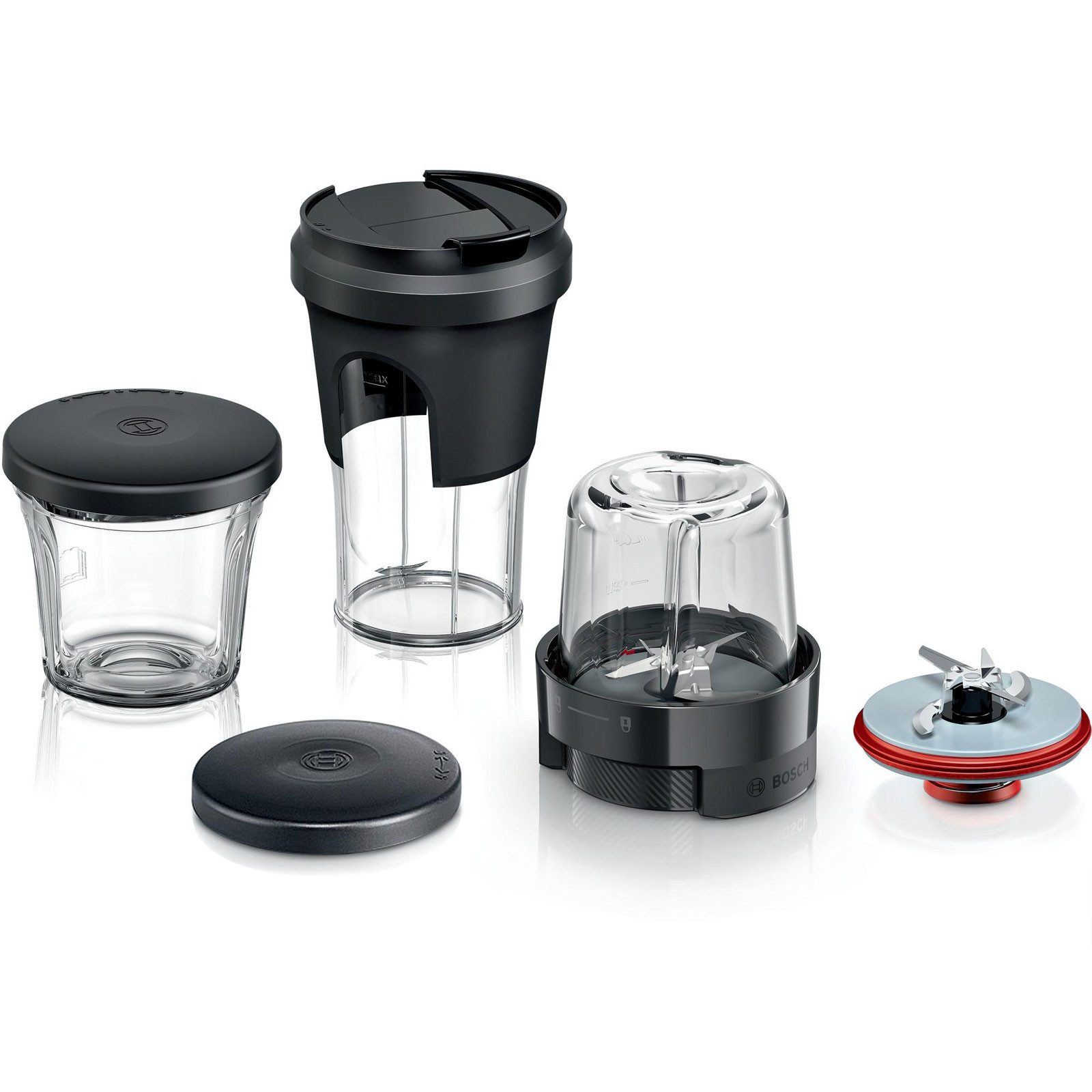 BOSCH Zerkleinerer MUZS68TM, 5-in-1 Multi-Zerkleinerer-Set
