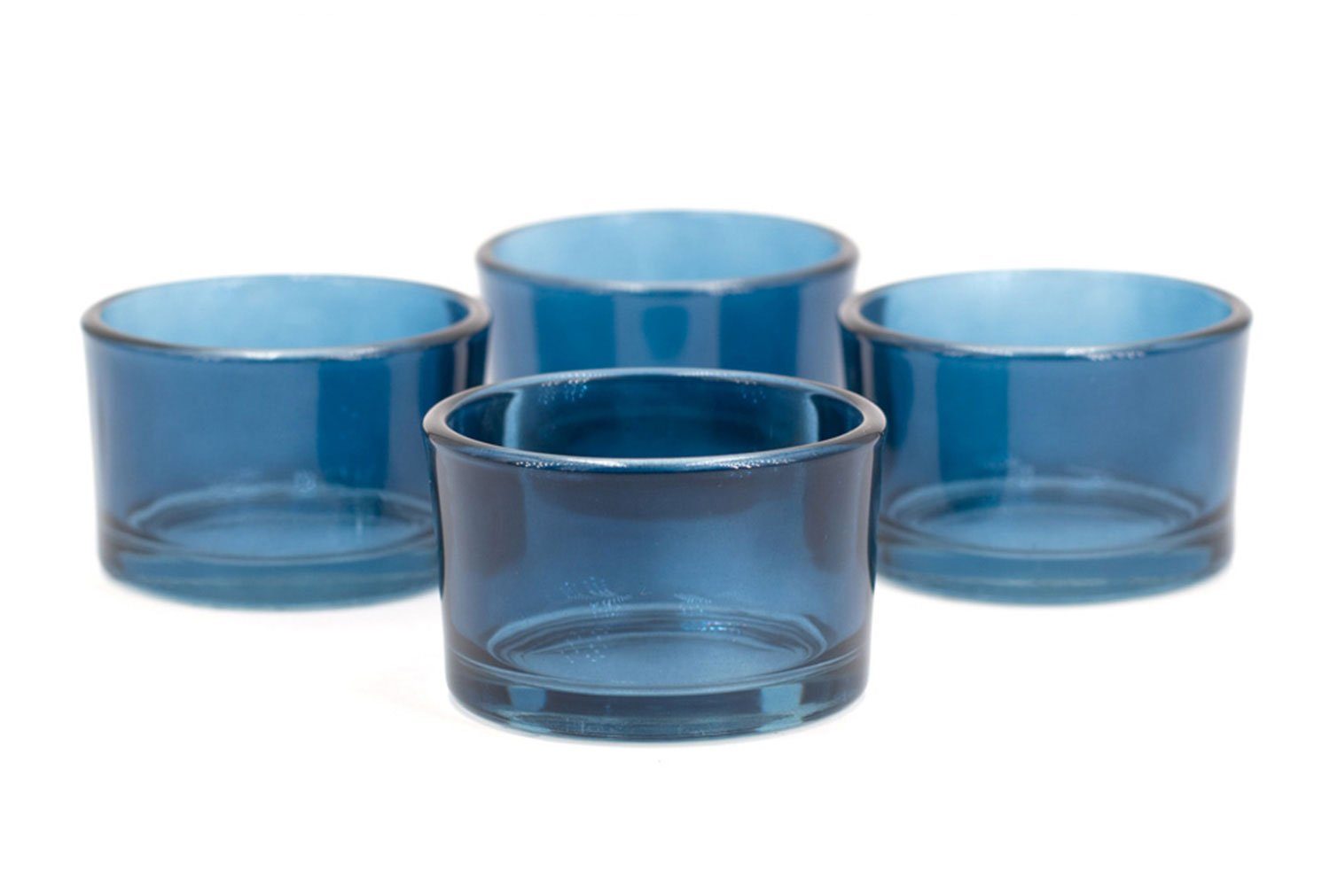 Creativery Teelichthalter, Teelichtgläser klein 51x33mm dunkelblau günstig online kaufen