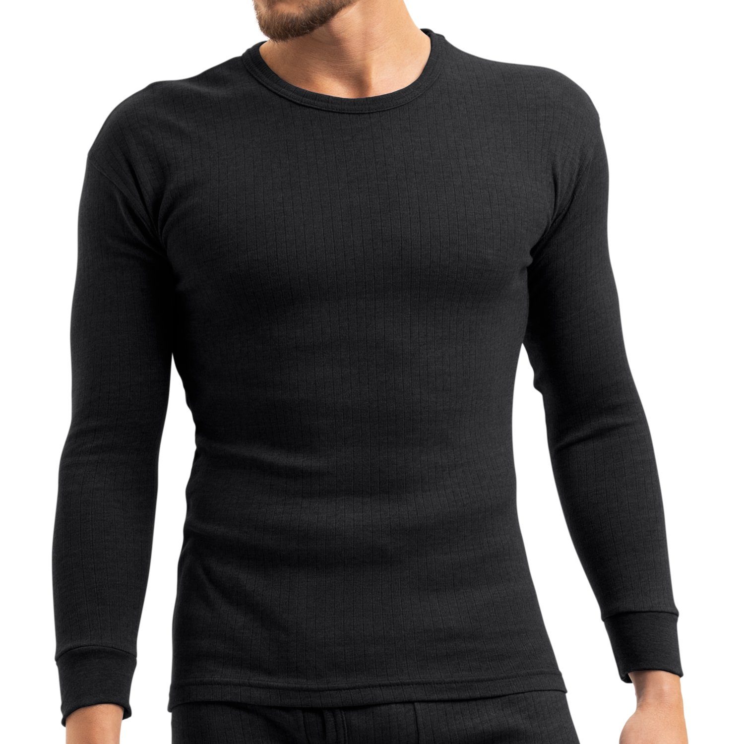 Funktionshemd Herren Ski- / Thermounterhemd - Thermo Unterwäsche Hemd langarm