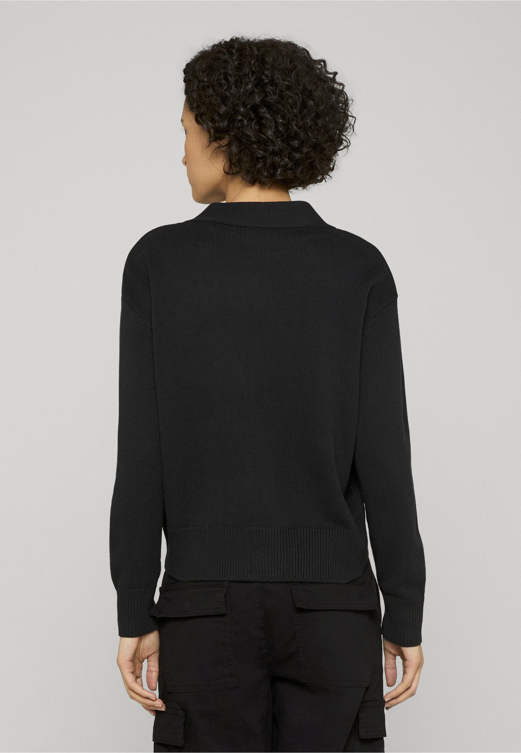 URBAN CLASSICS Strickjacke Urban Classics Damen Ladies Rib Cardigan (1-tlg)