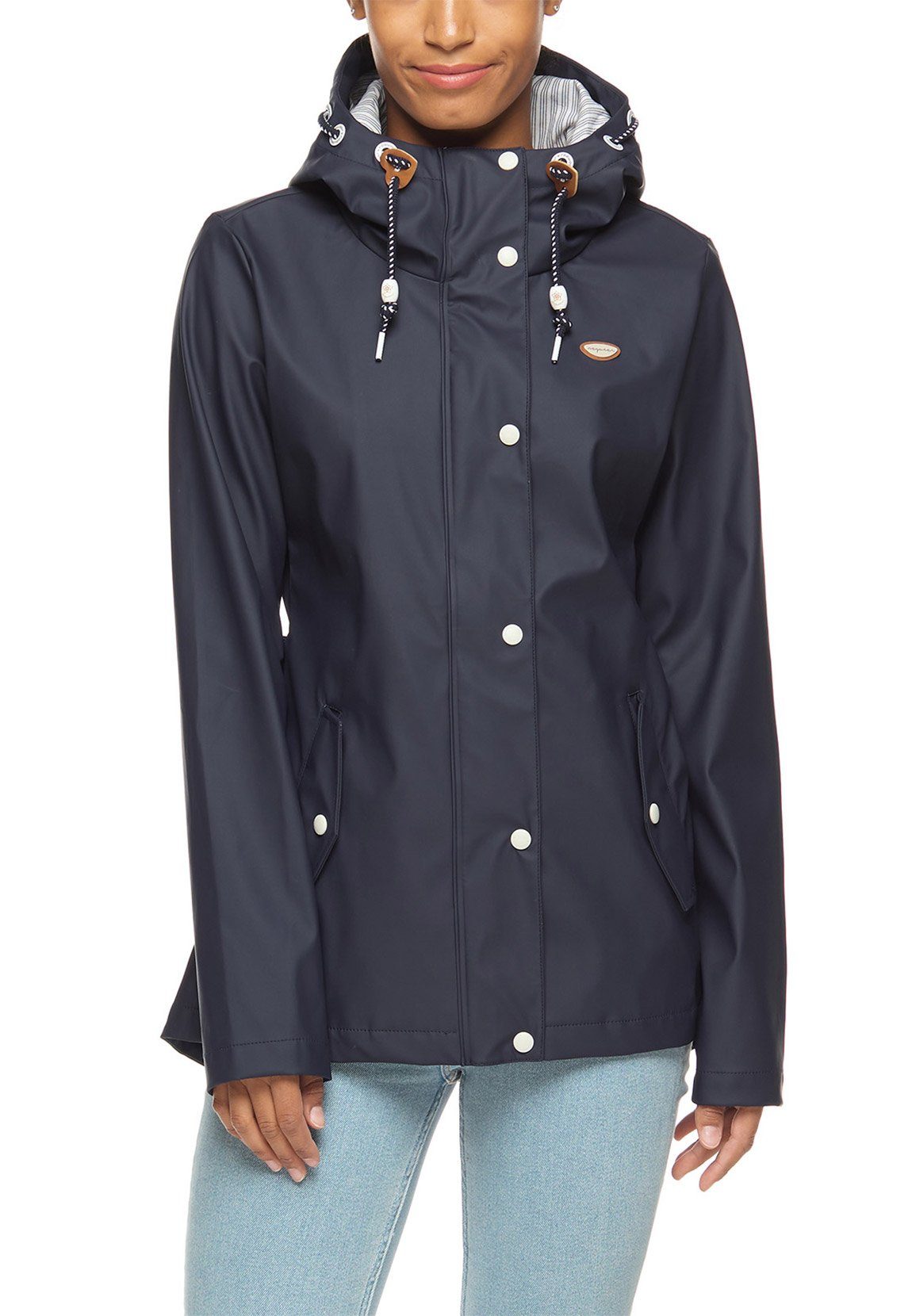 Regenjacke Ragwear Damen Jacke MARGE 2211-60031 Navy 2028 Dunkelblau