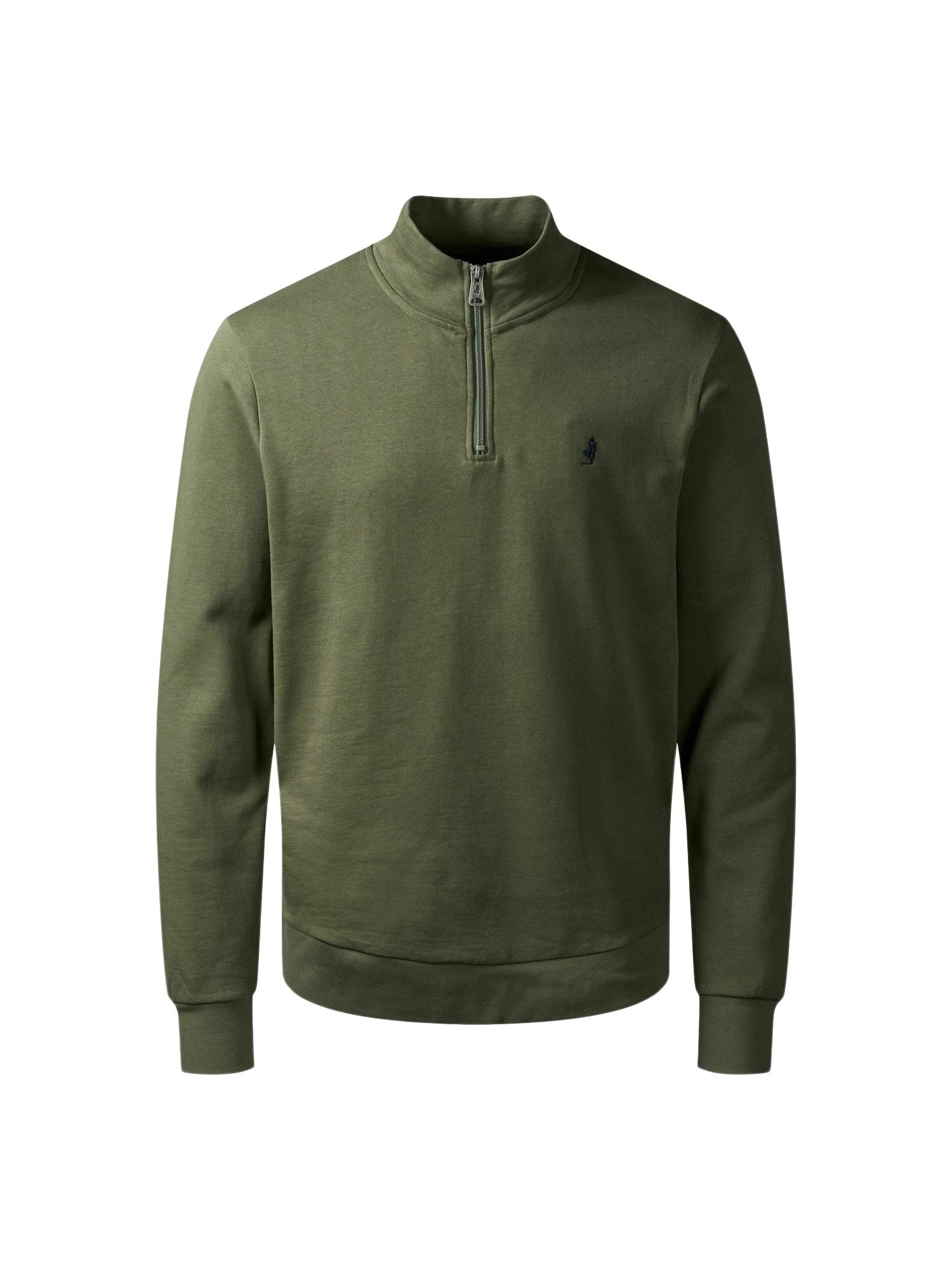 MCS Strickpullover MCS sweatshirt with half-zip günstig online kaufen