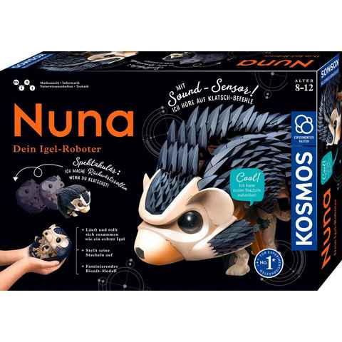 Kosmos Modellbausatz Nuna - Dein Igel-Roboter, mit Soundsensor