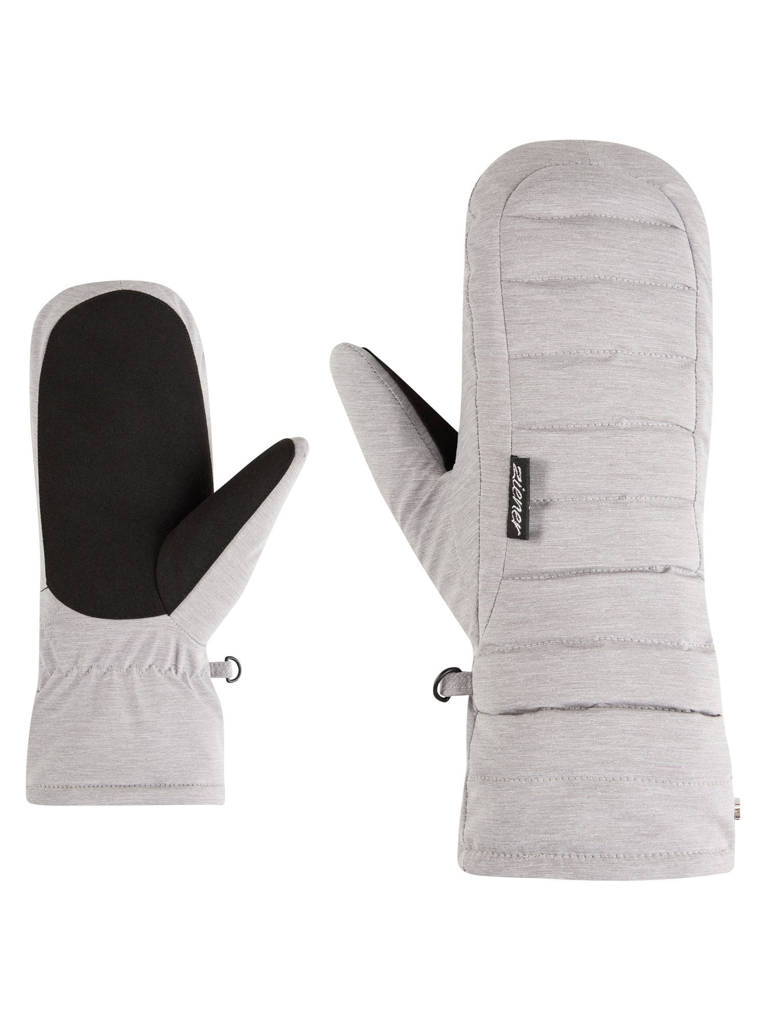 Ziener Damen KENDRIA-Z Ski-Fustlinge Wintersport - Wasserdicht, PrimaLoft  Warm, Black Warme Damen Winterhandschuhe