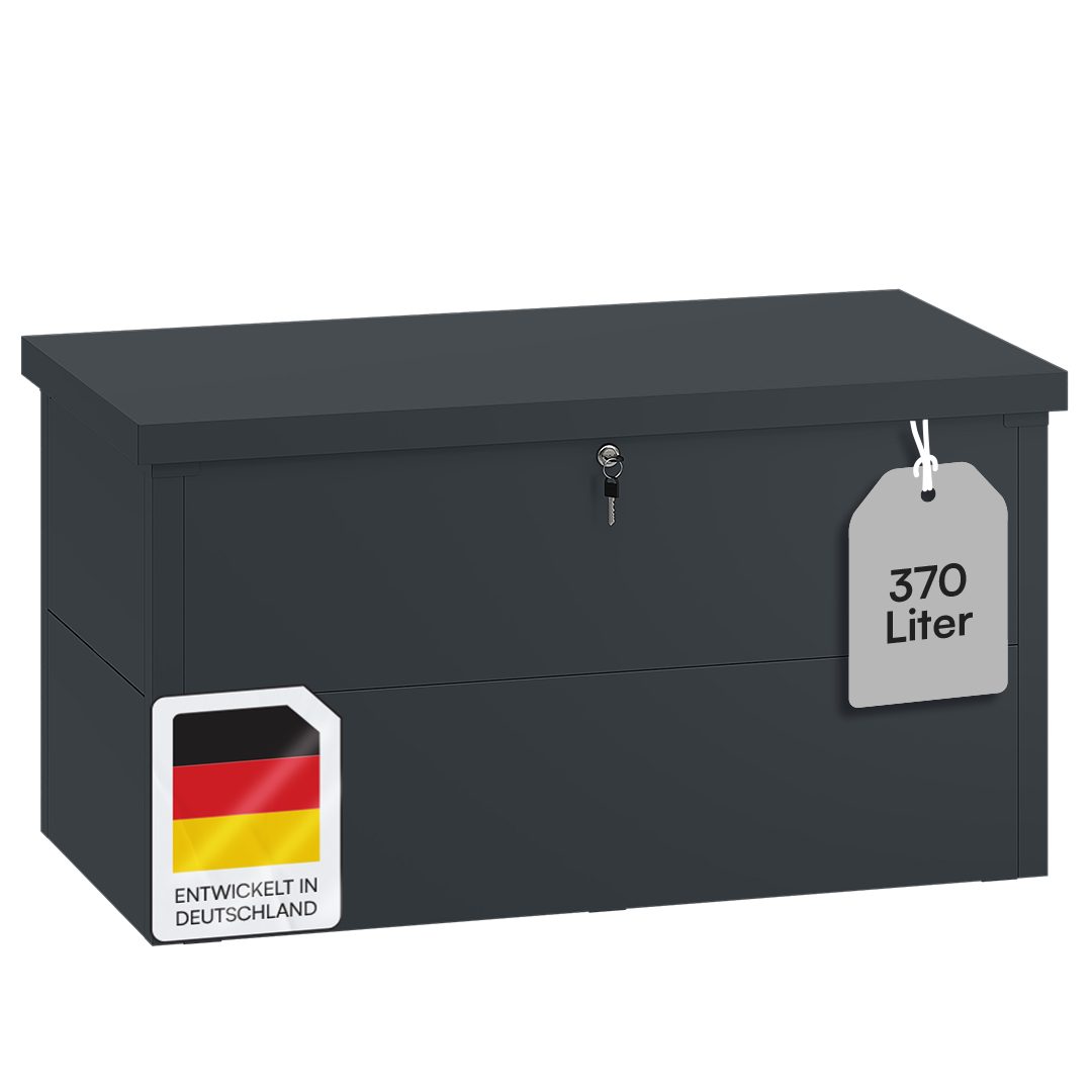 STEELSØN Auflagenbox Icarus, Gartenbox 370 l, günstig online kaufen