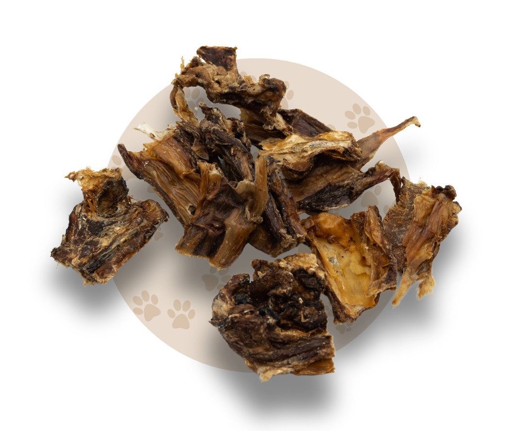 Warnick´s Tierfutterservice Rinderdörrfleisch Abschnitte - natürlicher, fettarmer Hundesnack, Snack für: Hunde